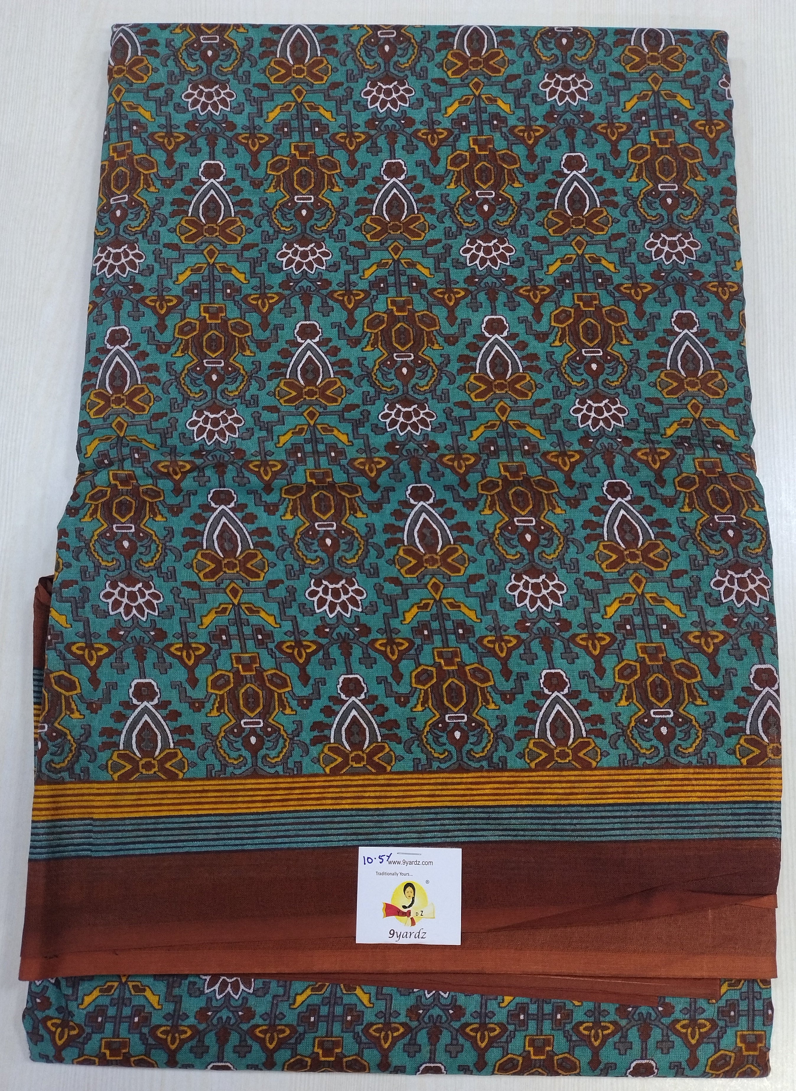Erode cotton 10.5 yards Madisar