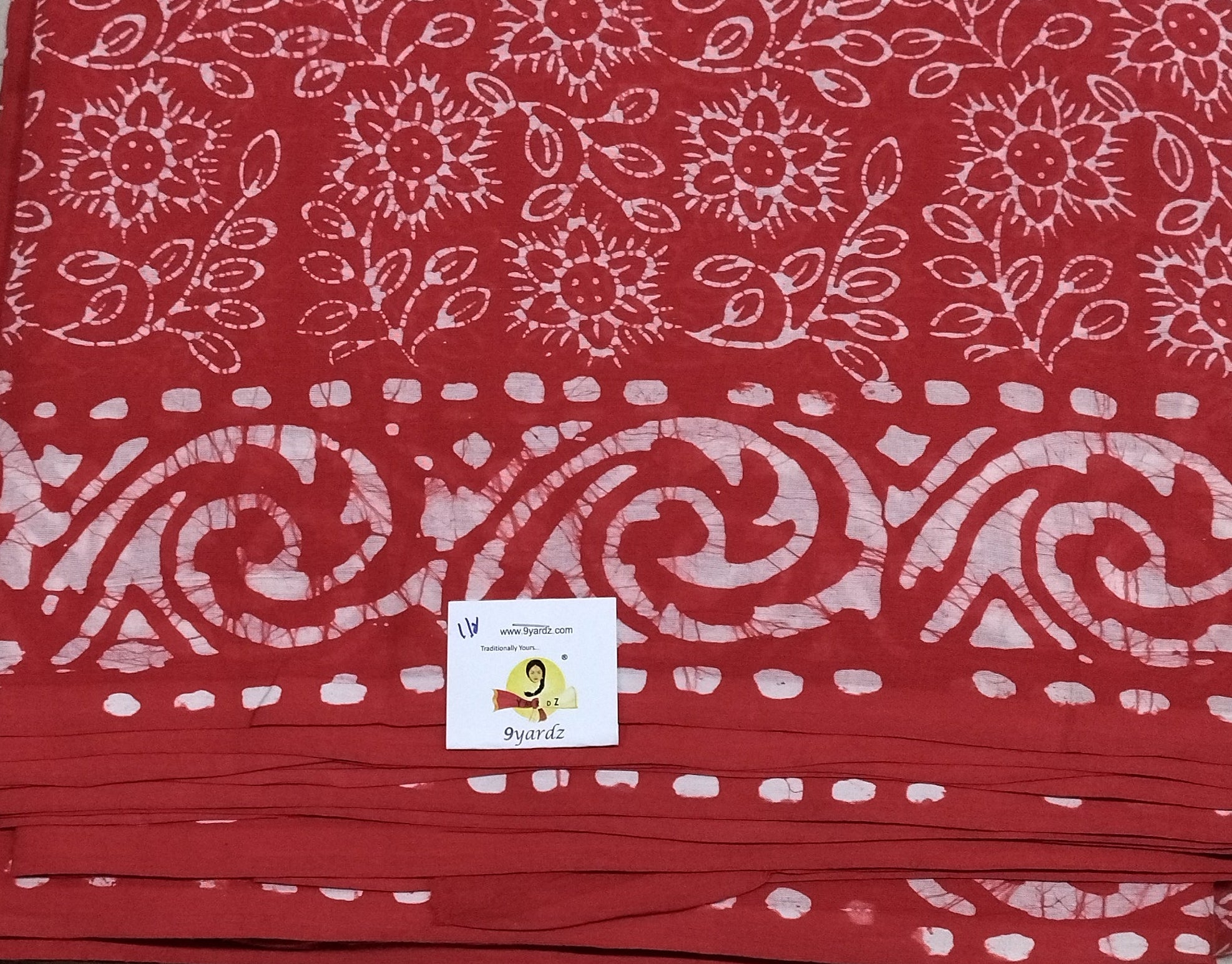 Bathik printed 11 yardz