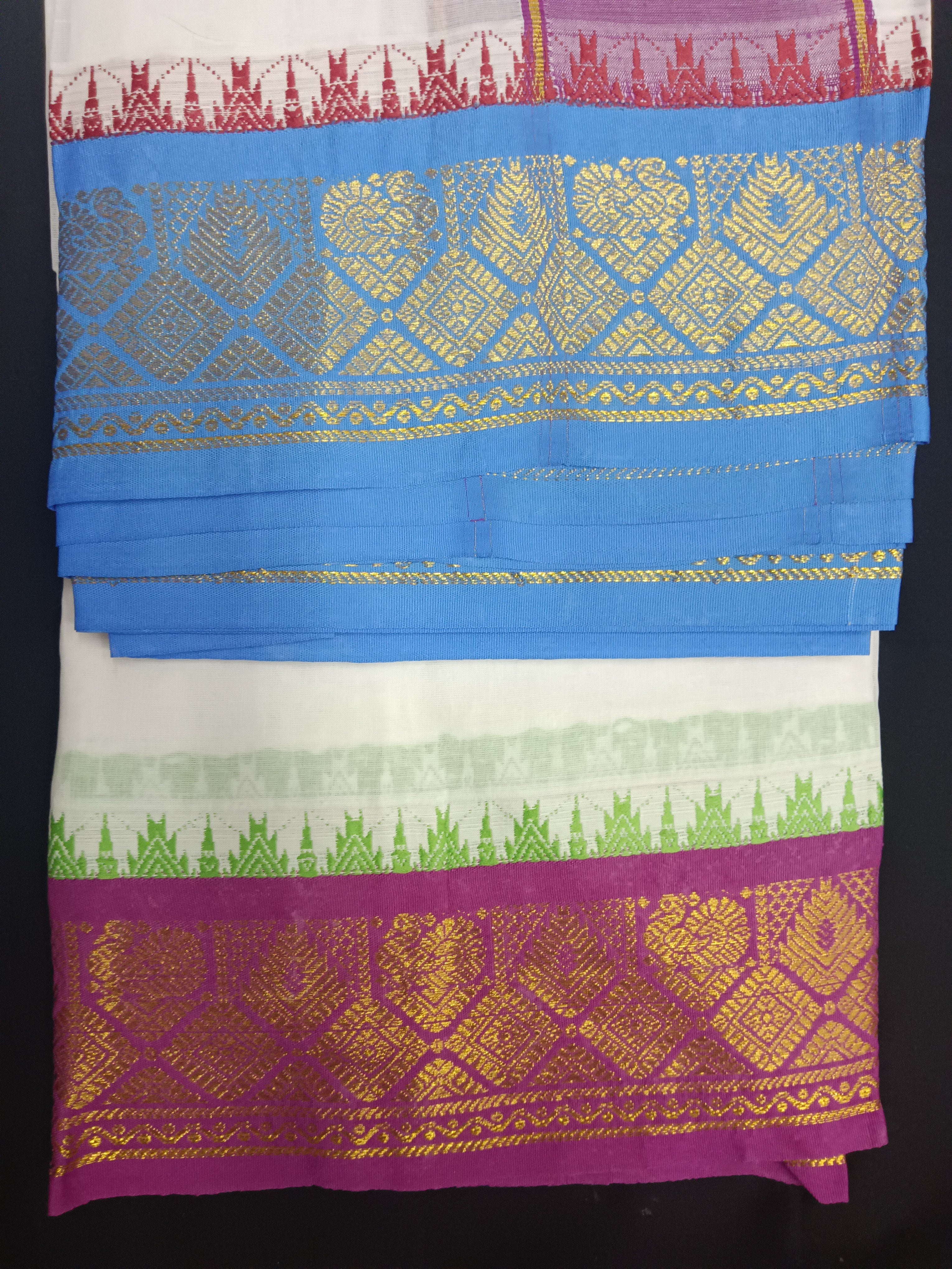 Cotton Dhothi Jacquard 9*5