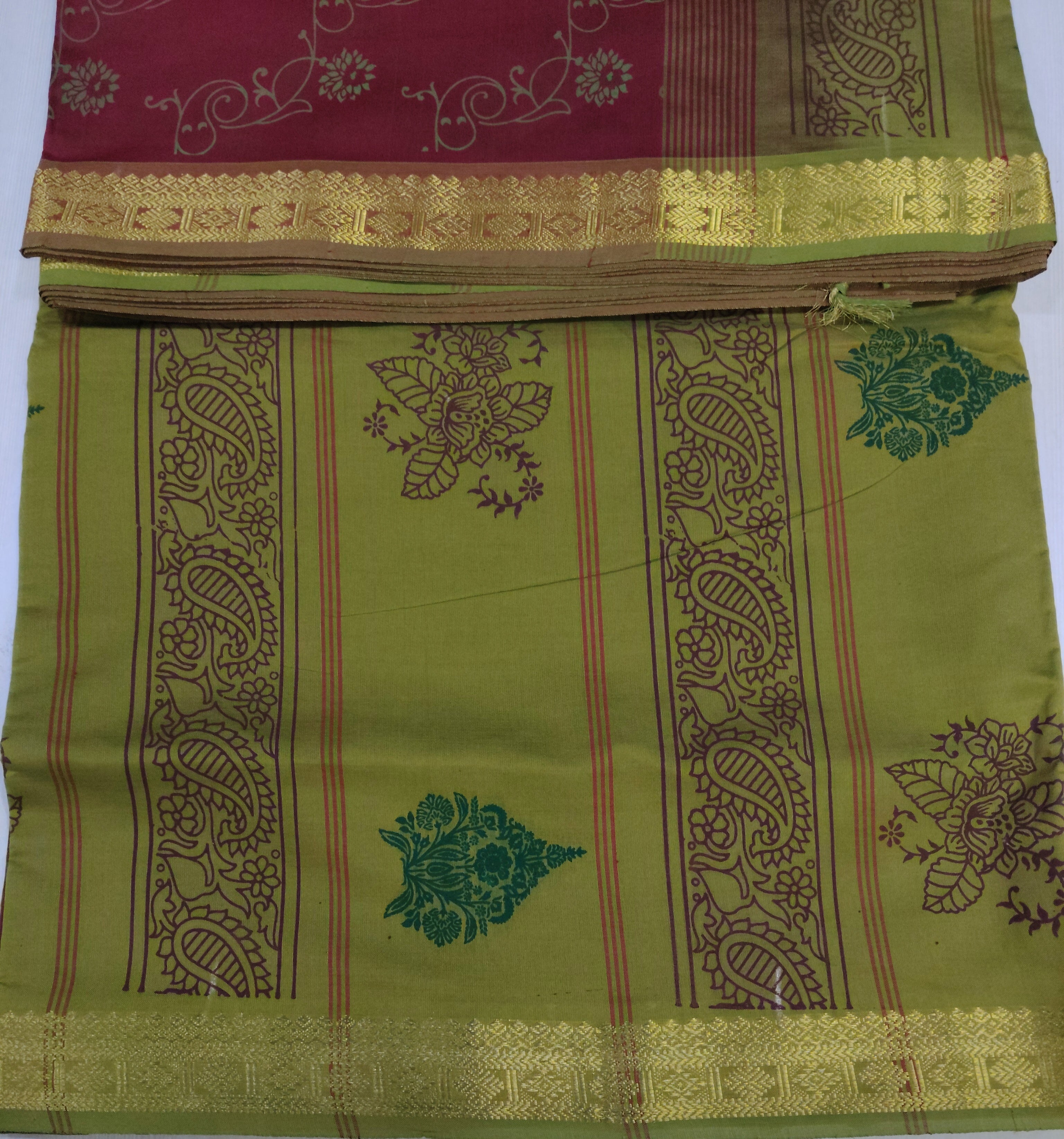 Semi Silk cotton printed Madisar
