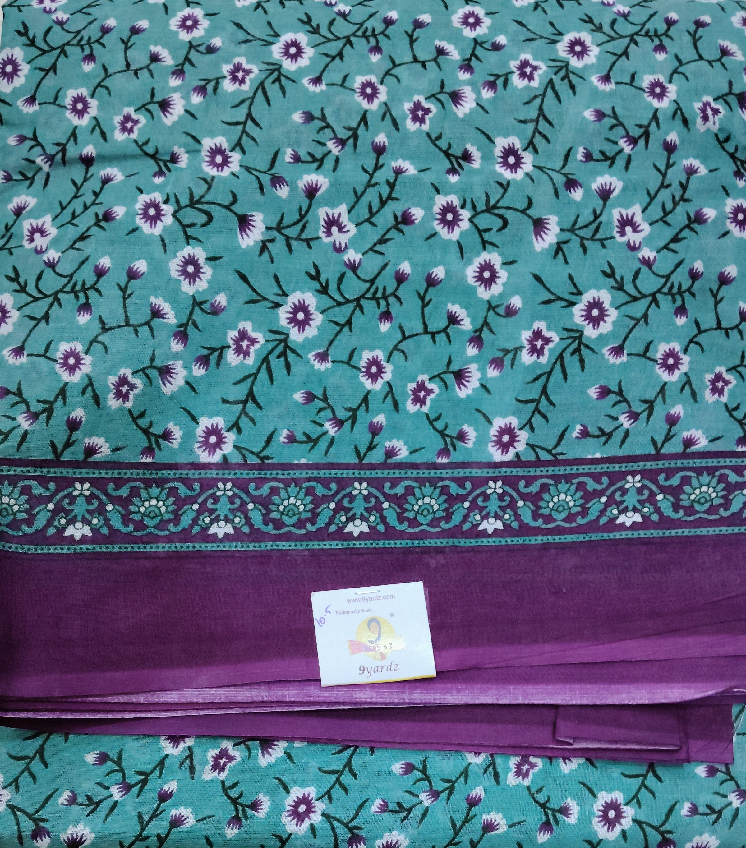 Erode cotton 10.5 yards Madisar