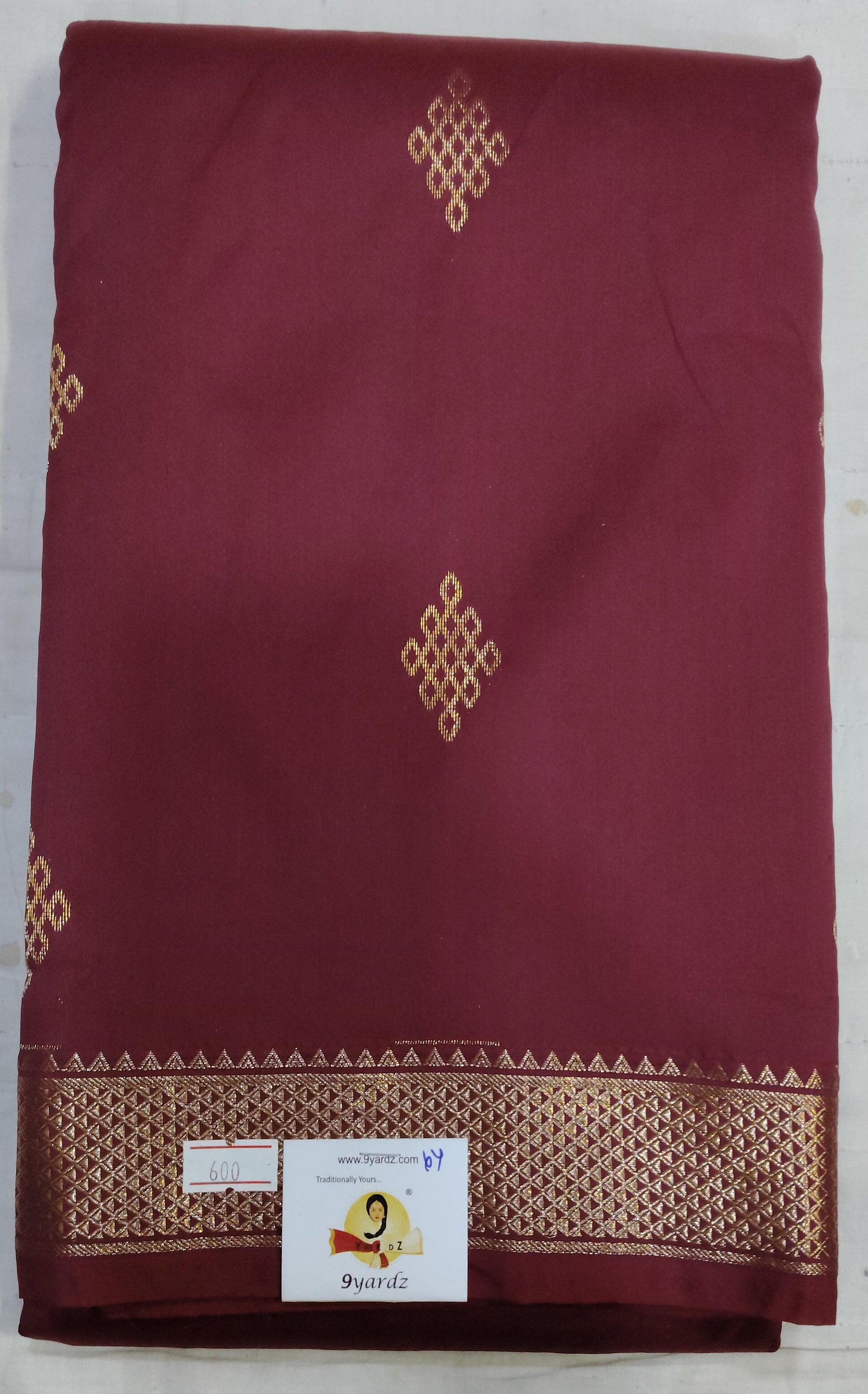 Art silk 6yardz sarees