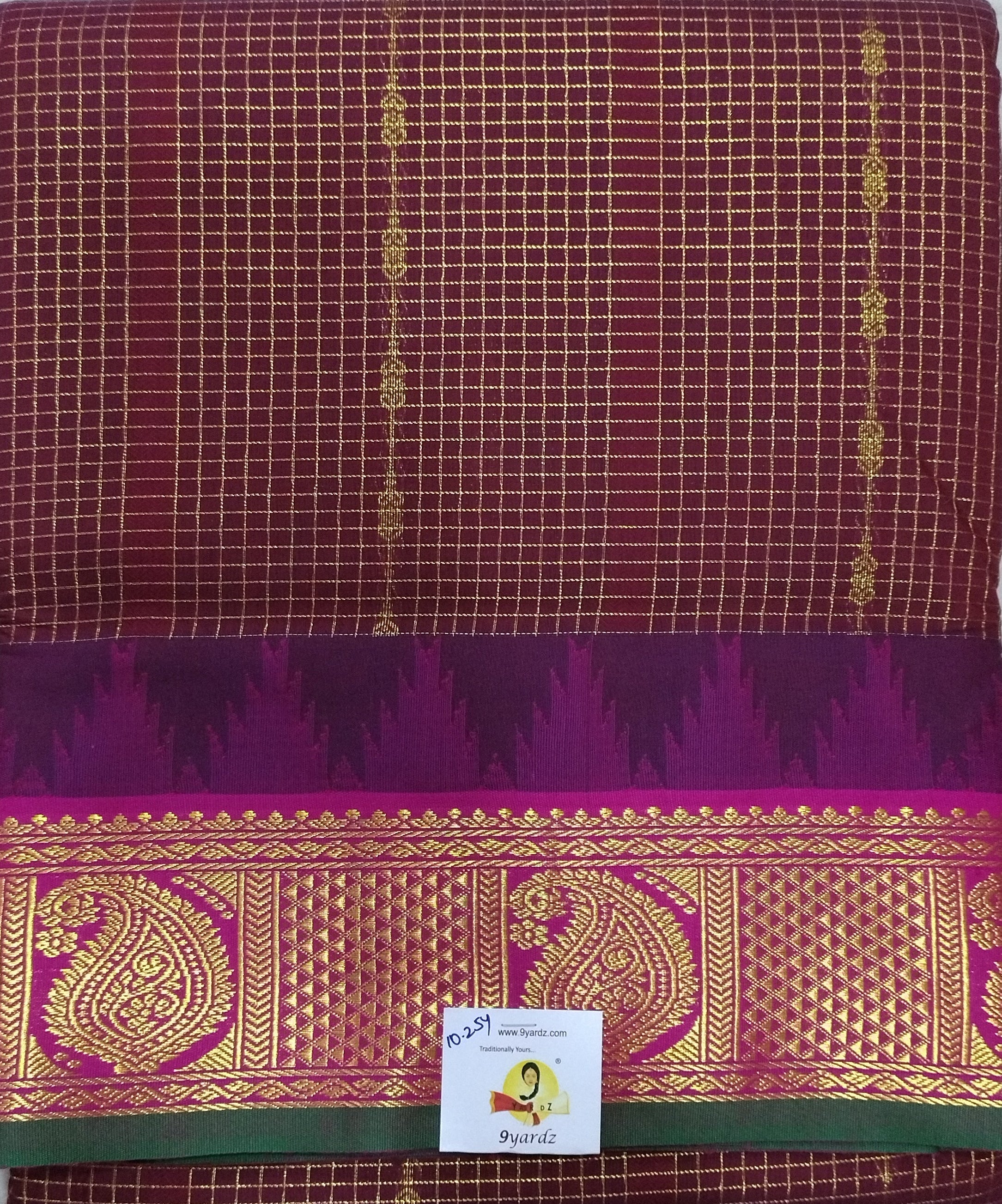 Akshaya cotton 10.25 yards madisar