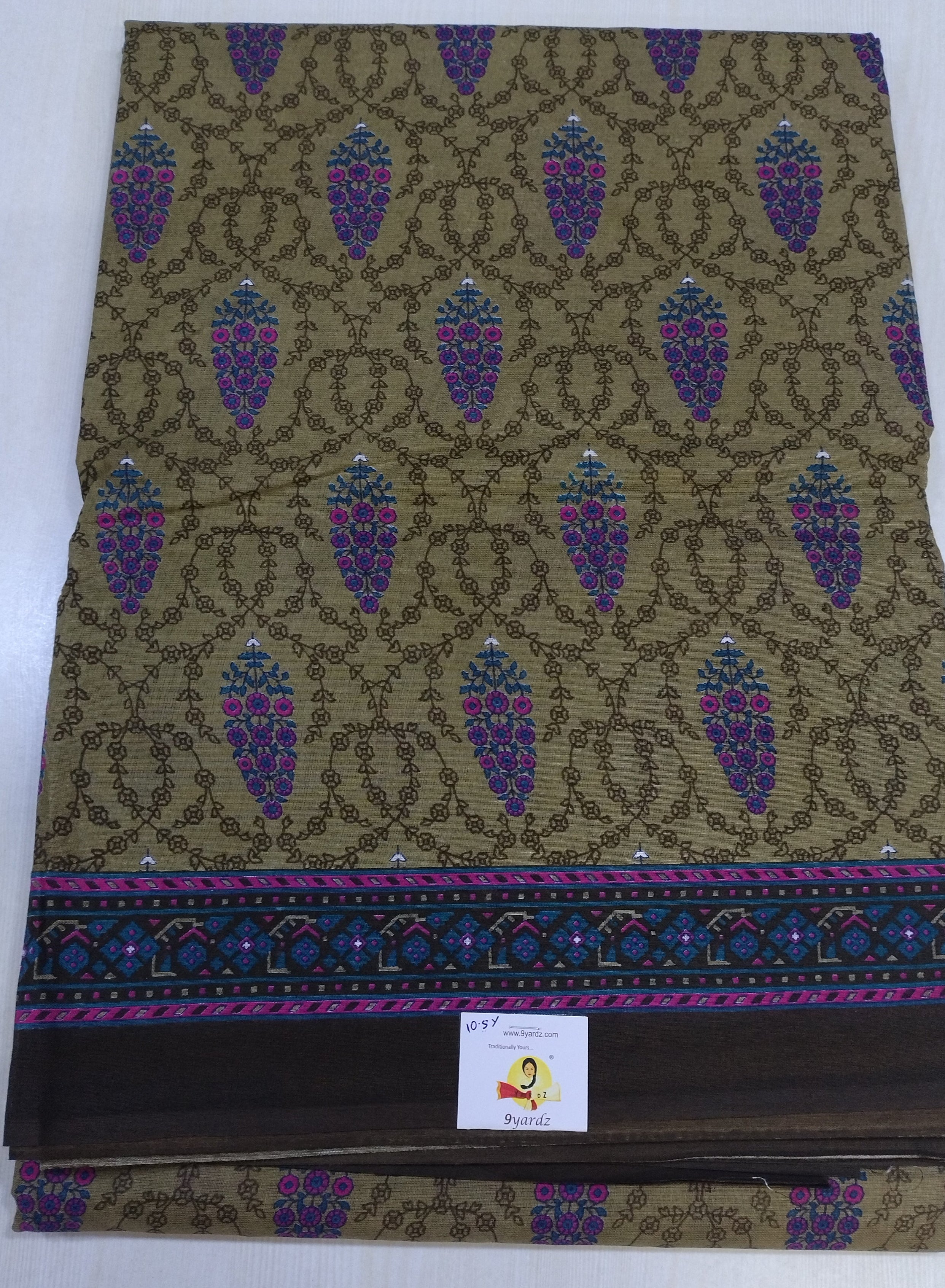 Erode cotton 10.5 yards Madisar