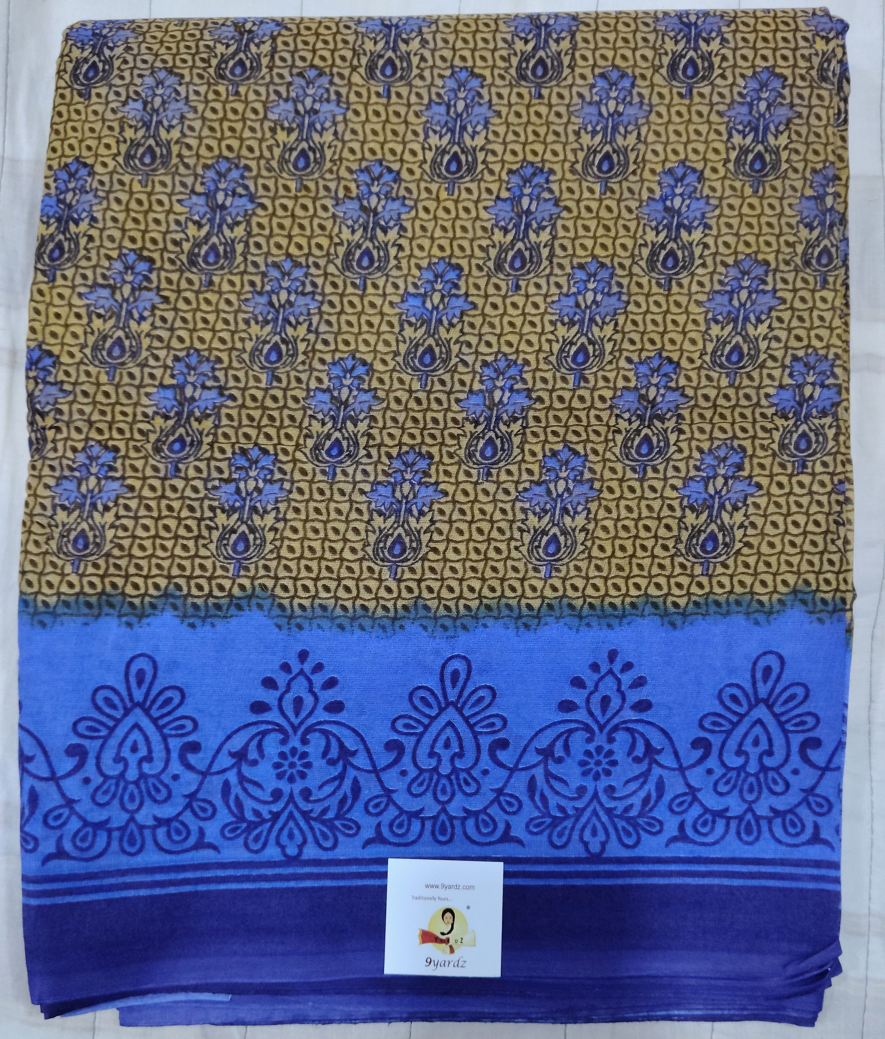 Erode cotton 10.5 yards Madisar