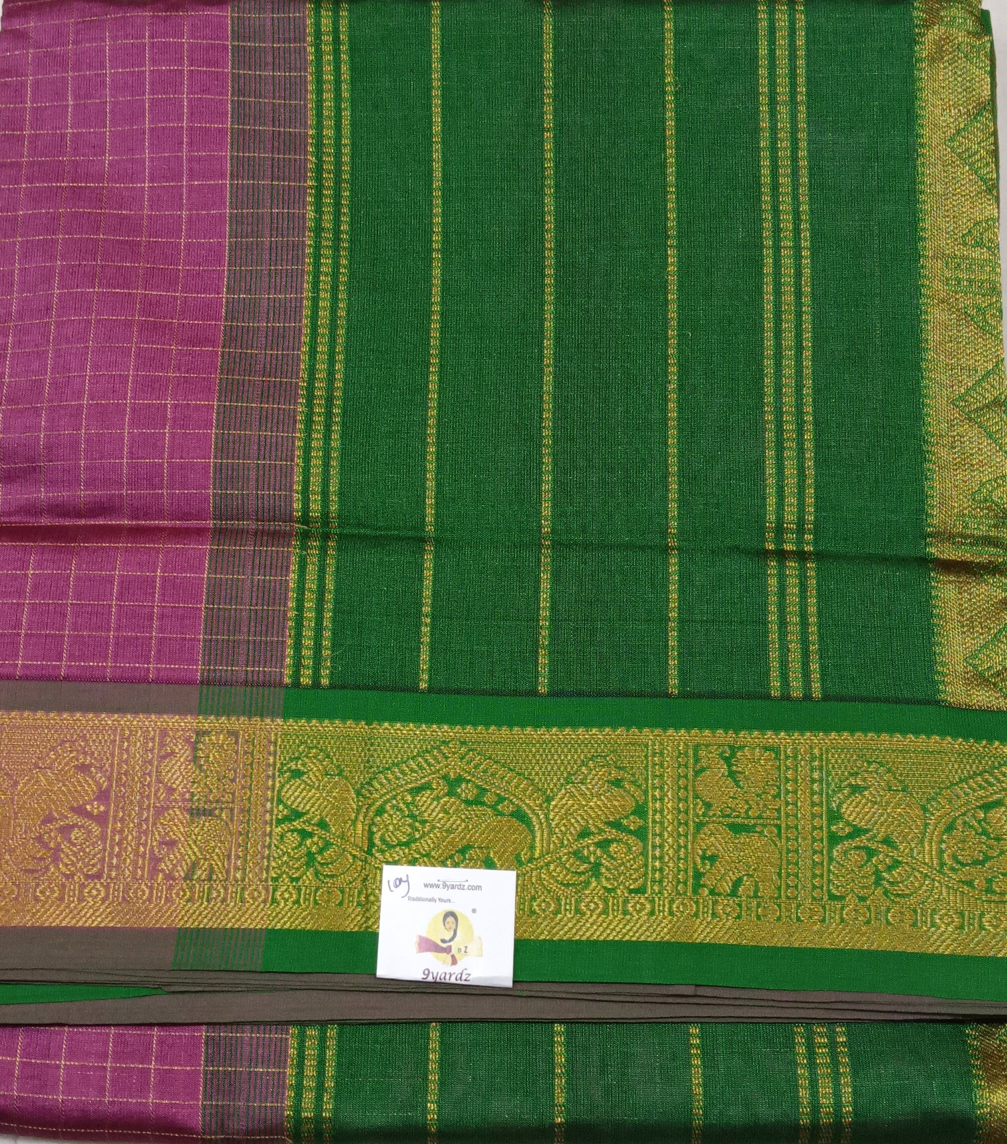 Semi Silk cotton Madisar 10yards