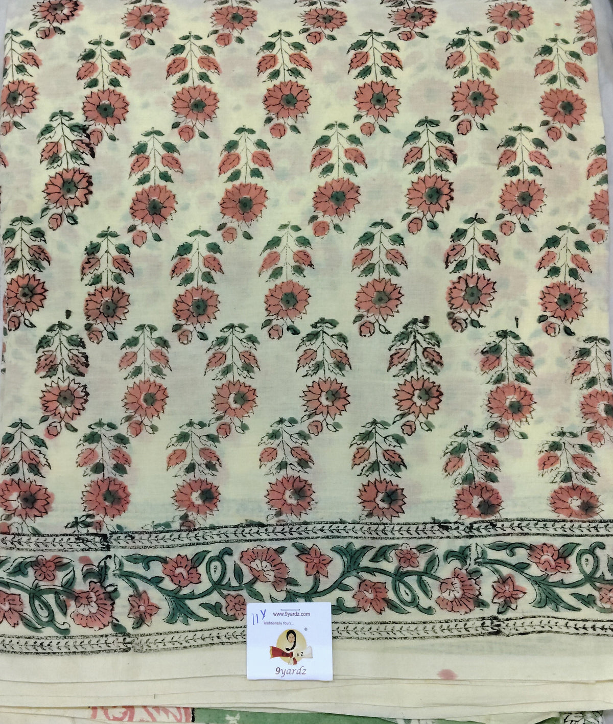 Baag/soft cotton Madisar 11 yards