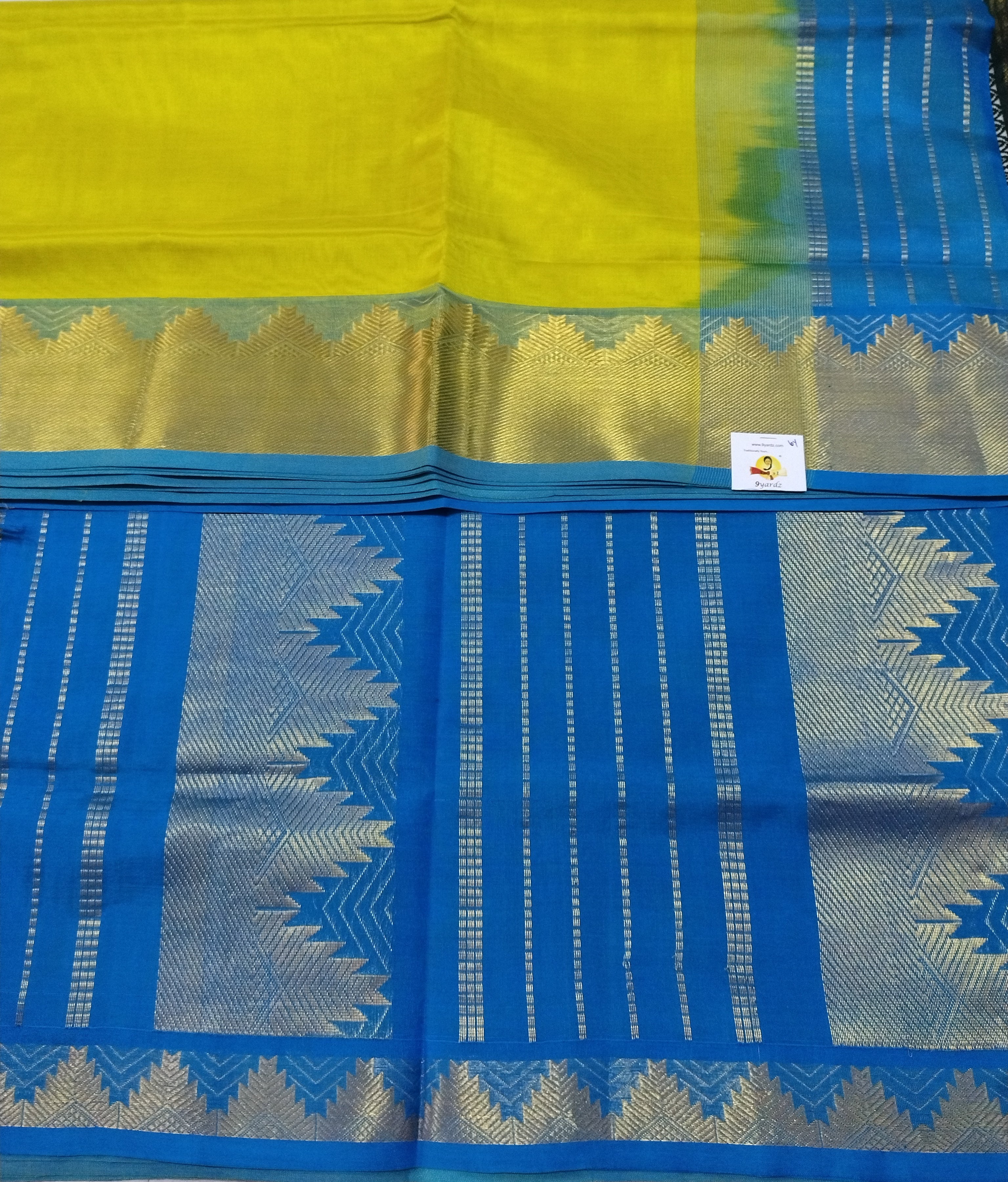 Pure silk cotton 6 yards