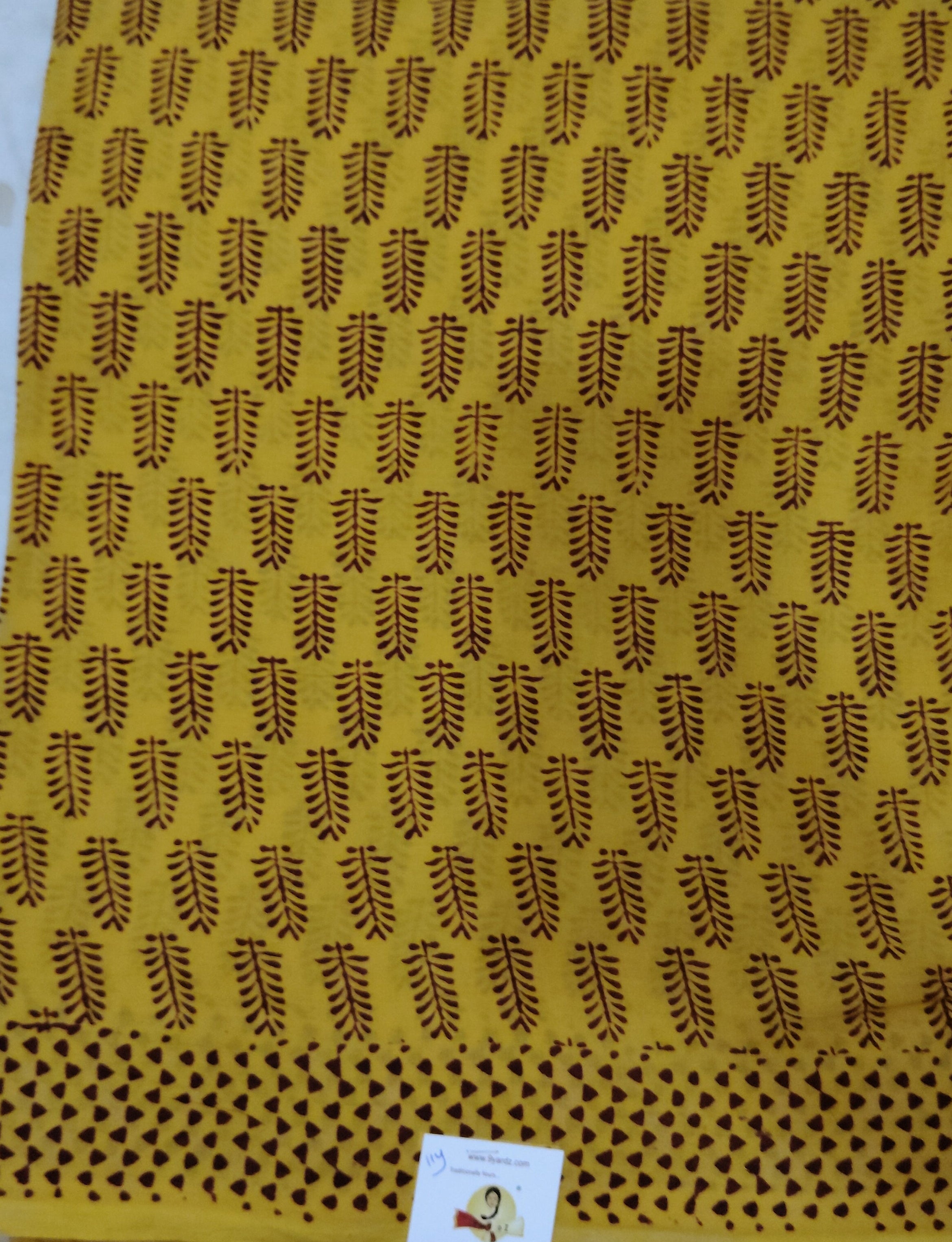 Baag/soft cotton Madisar 11 yards