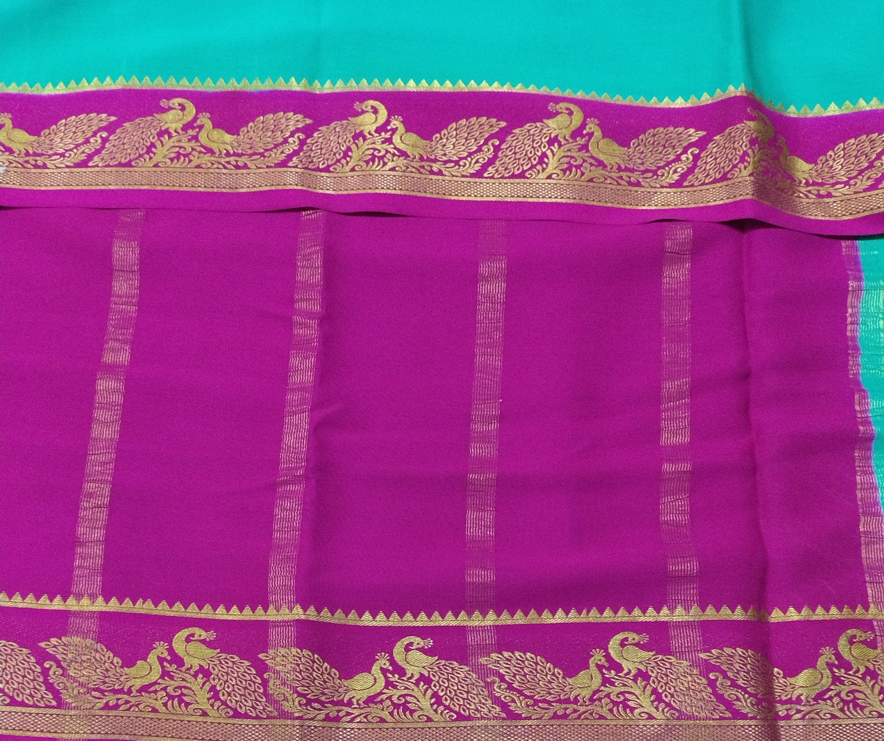 Pure Mysore Silk Madisar