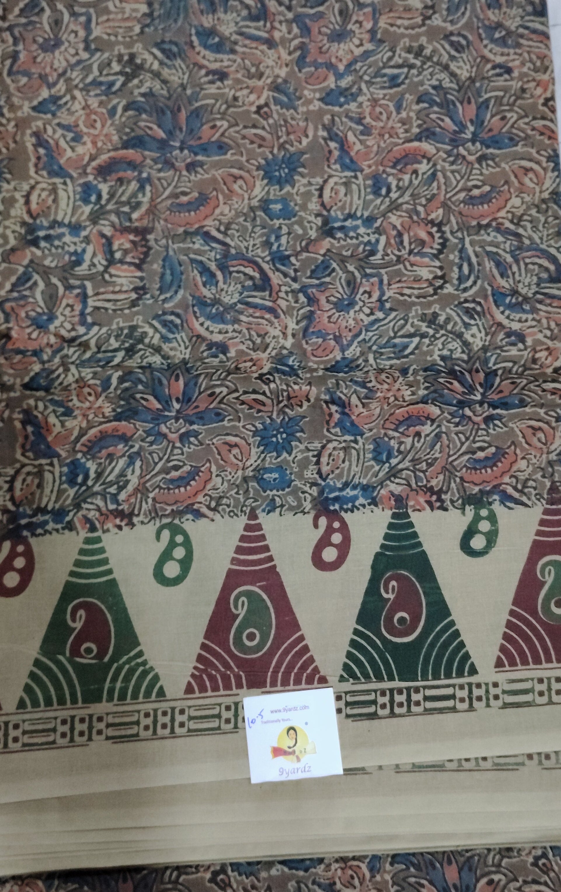 Erode cotton 10.5 yards Madida