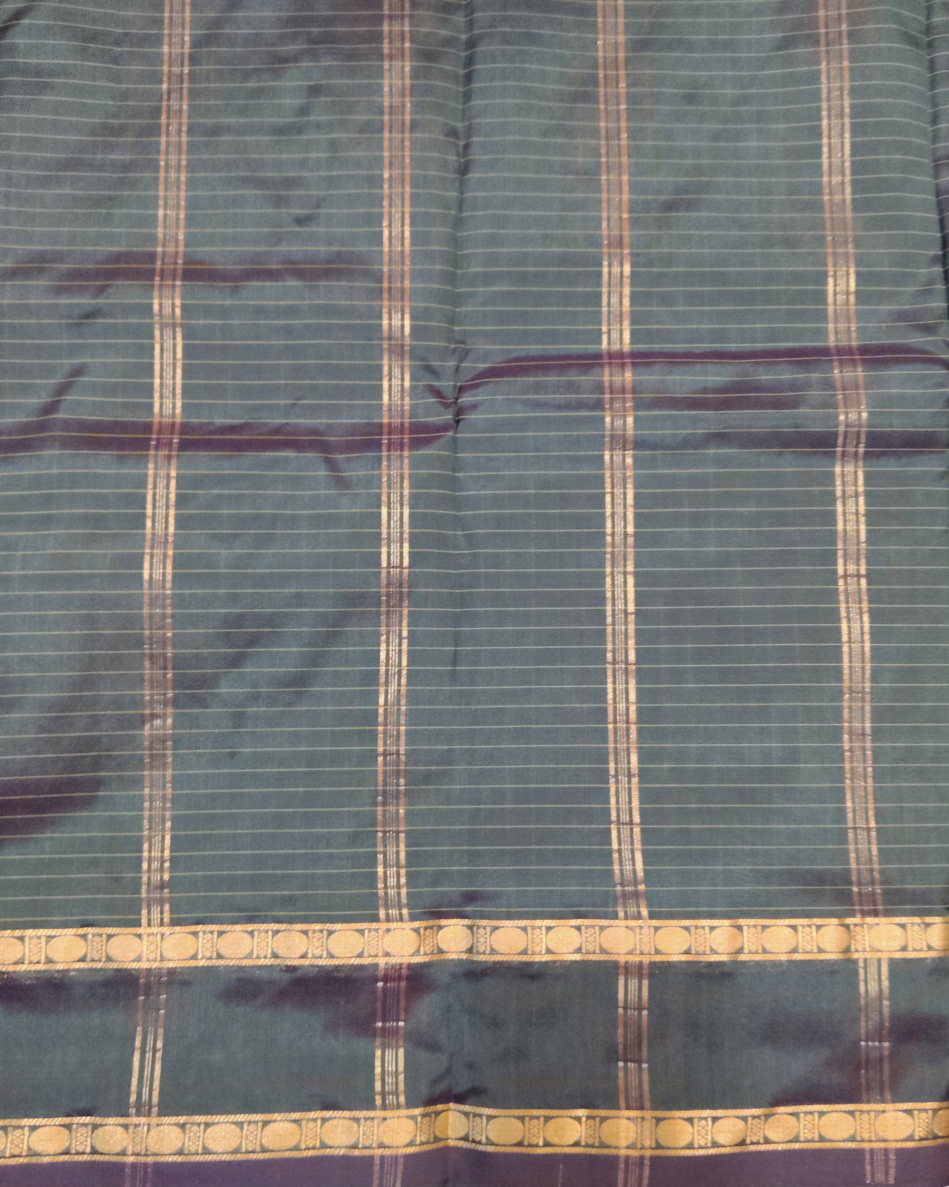 China silk checked 6Yards