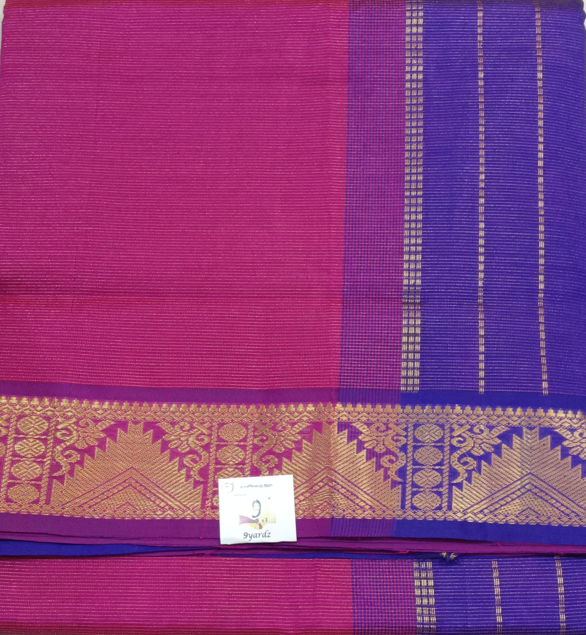Semi Silk cotton vairavoosi Madisar 10yards