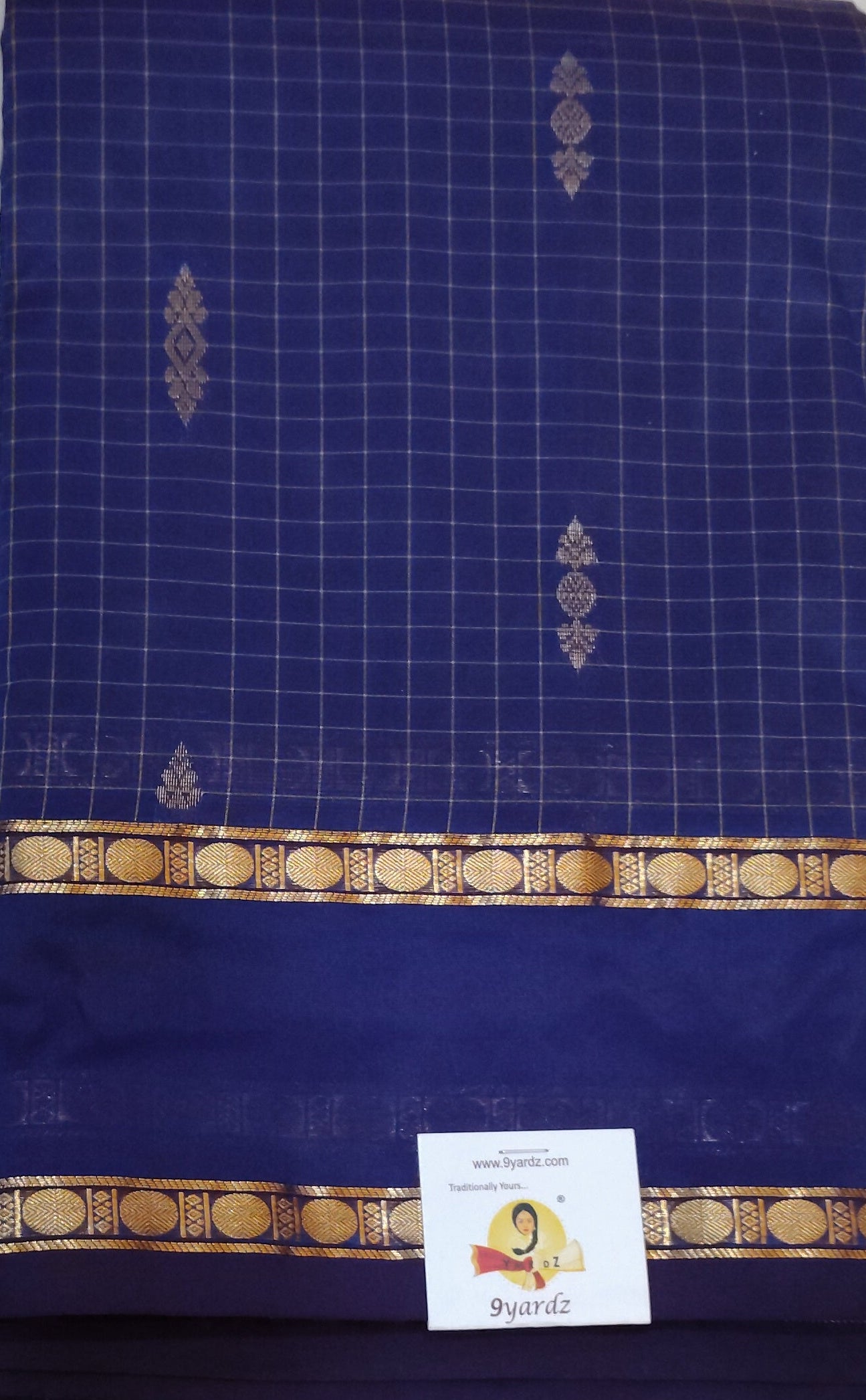 China silk checked 6Yards