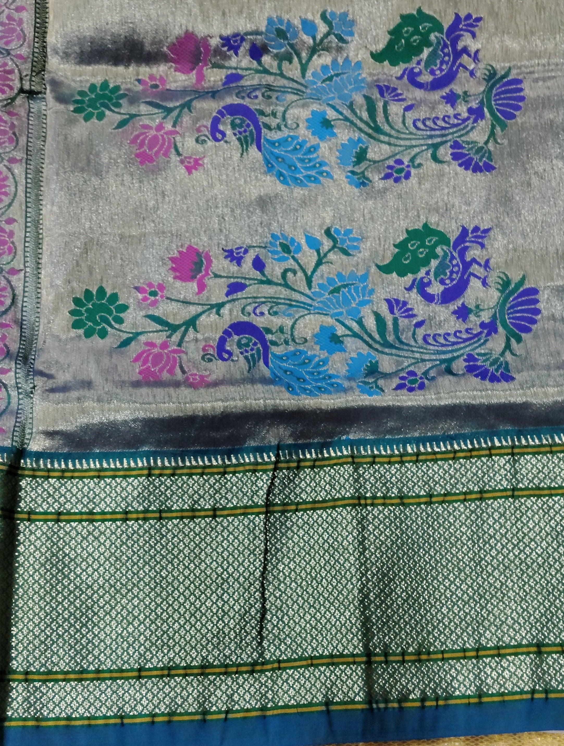 Paithani Art Silk Madisar