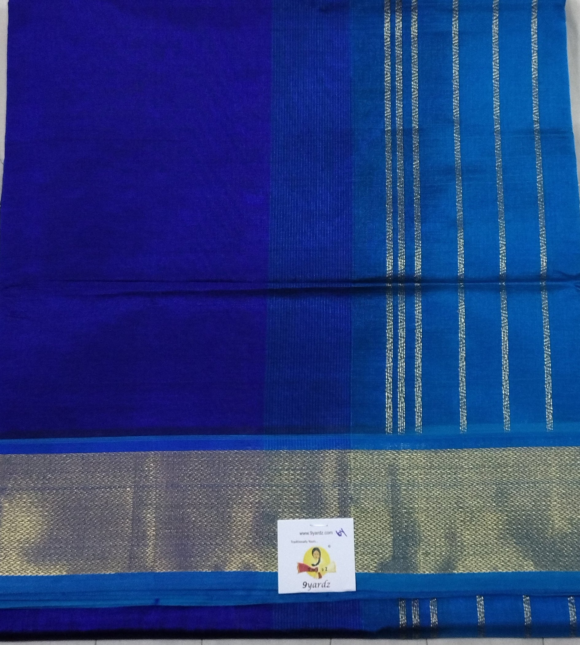 Pure silk cotton 6 yards