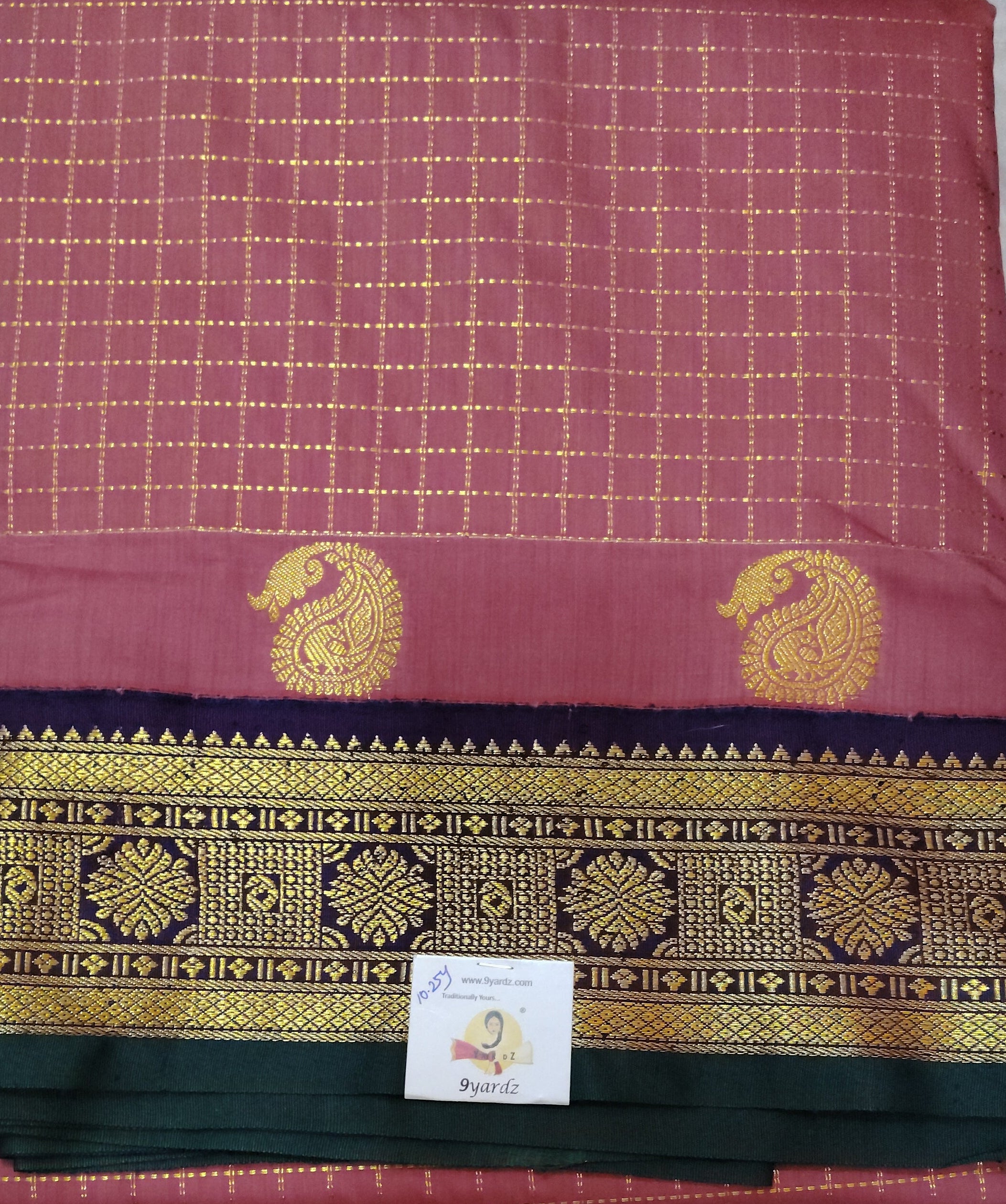 Akshaya cotton 10.25 yards madisar