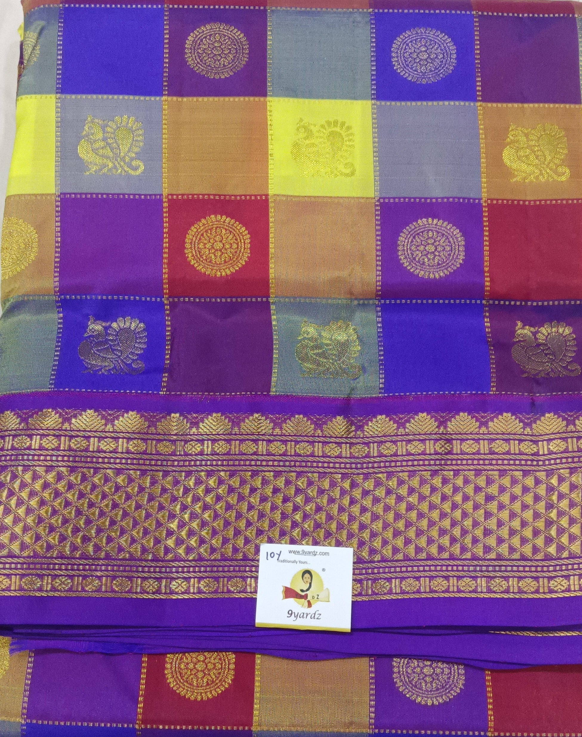 Pure silk madisar 10yards