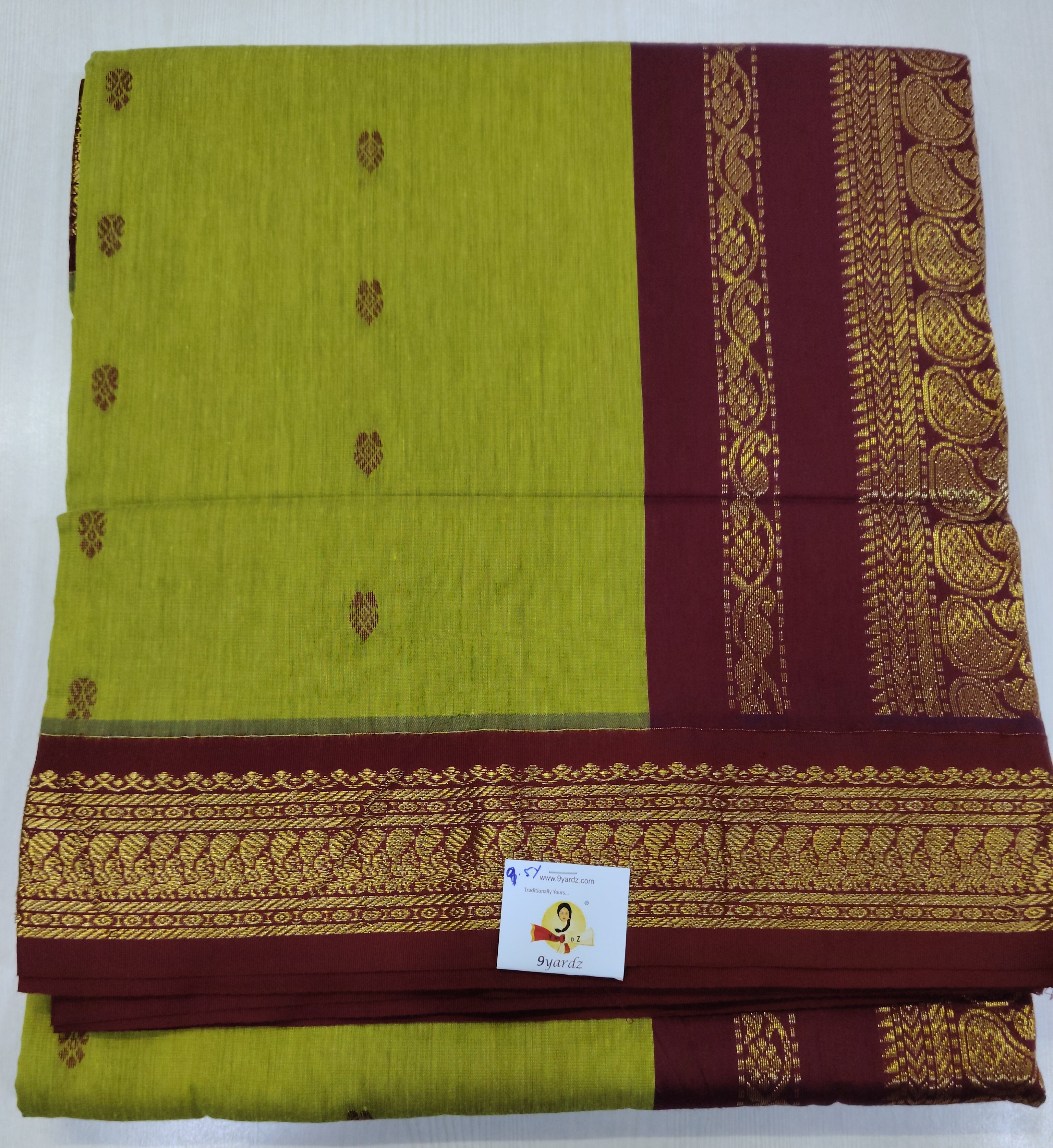 Kalyani Cotton  9.5 yardz