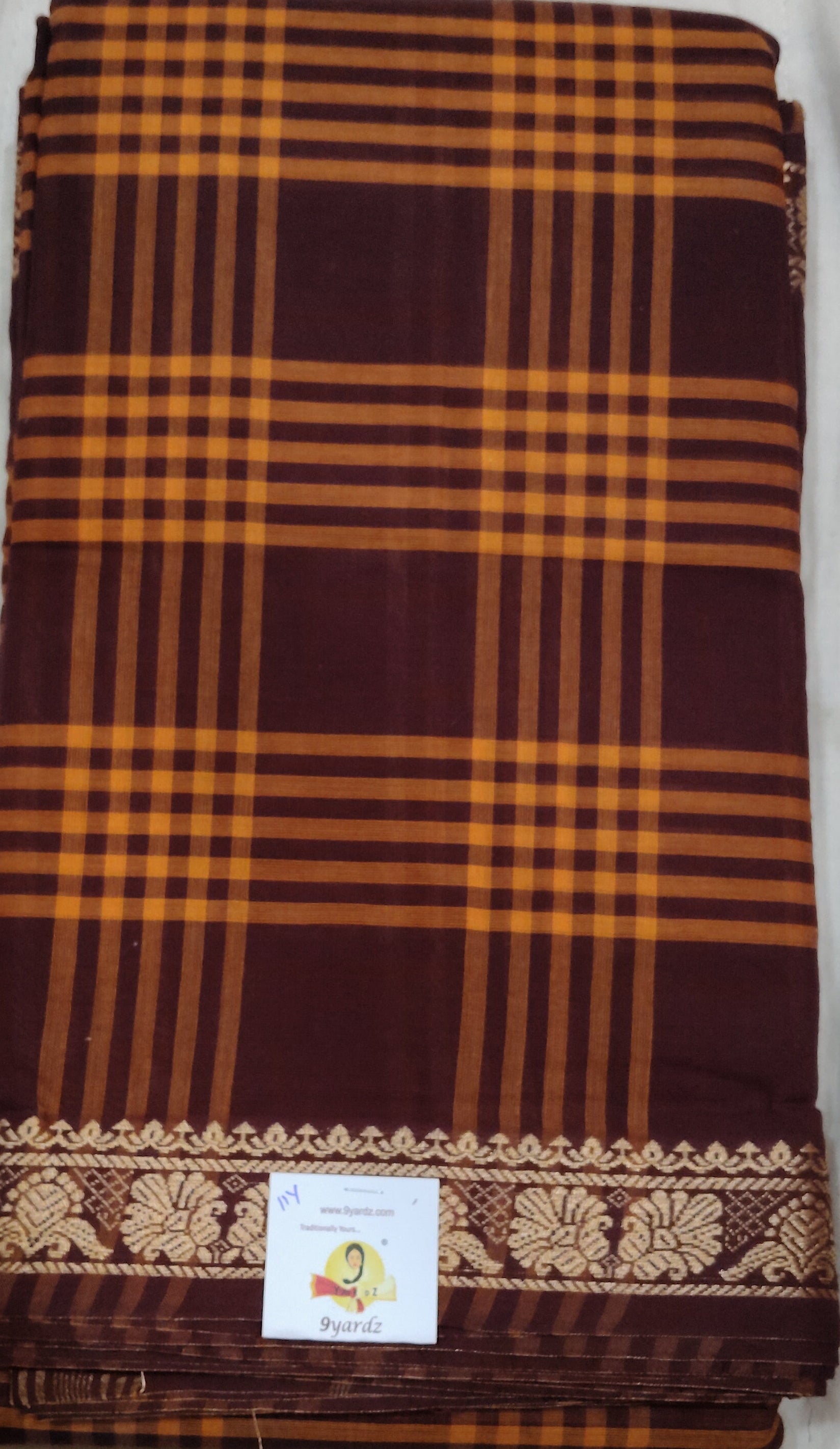 Chettinadu / Karaikudi cotton 11yards madisar