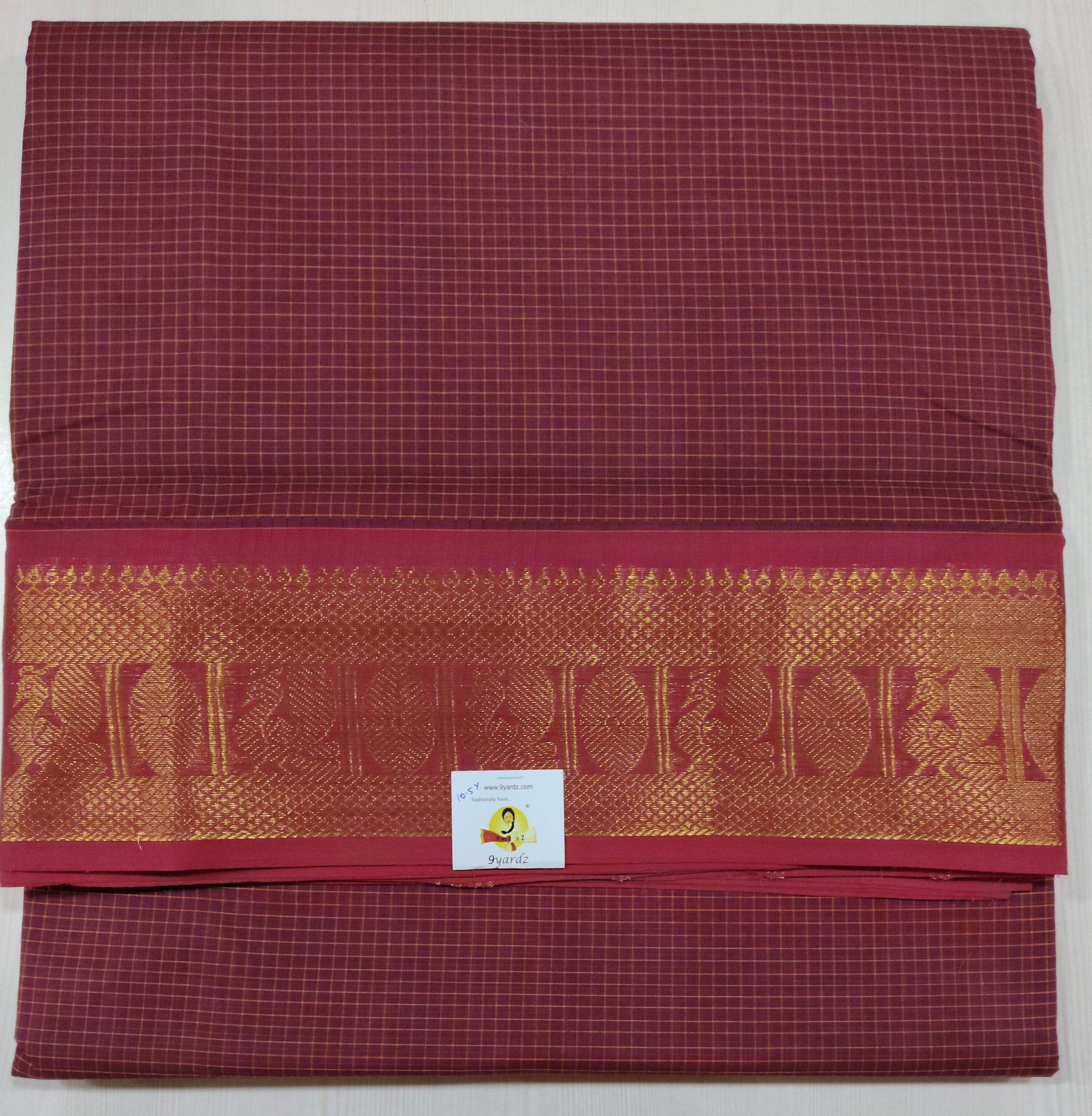 Chettinadu / Karaikudi cotton 10.5yards madisar