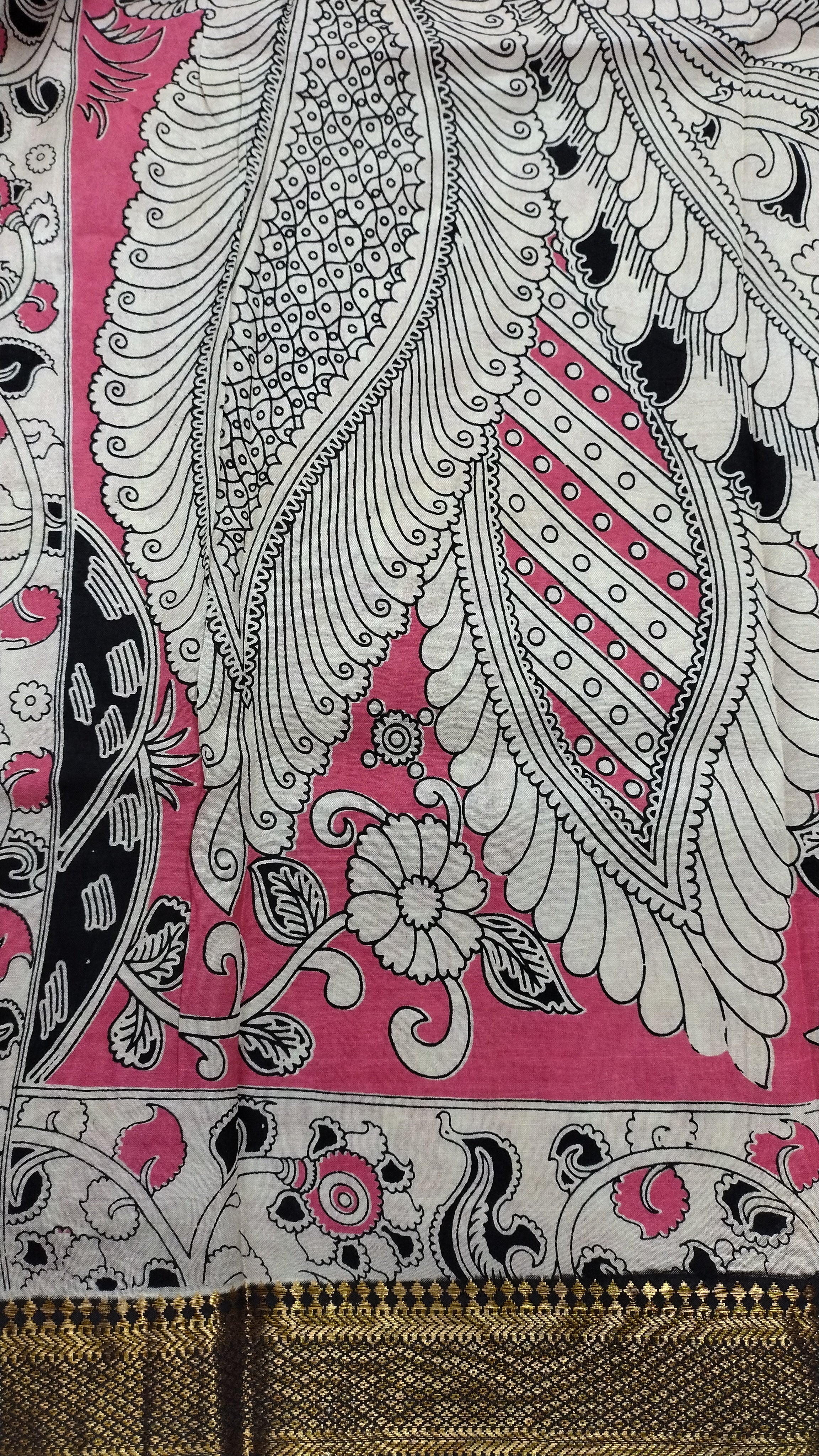 Kalamkari Silk 6yardz