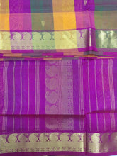 Load image into Gallery viewer, Pure silk cotton- pazhum pazhamum kattam with butta, 10yards (madisar)