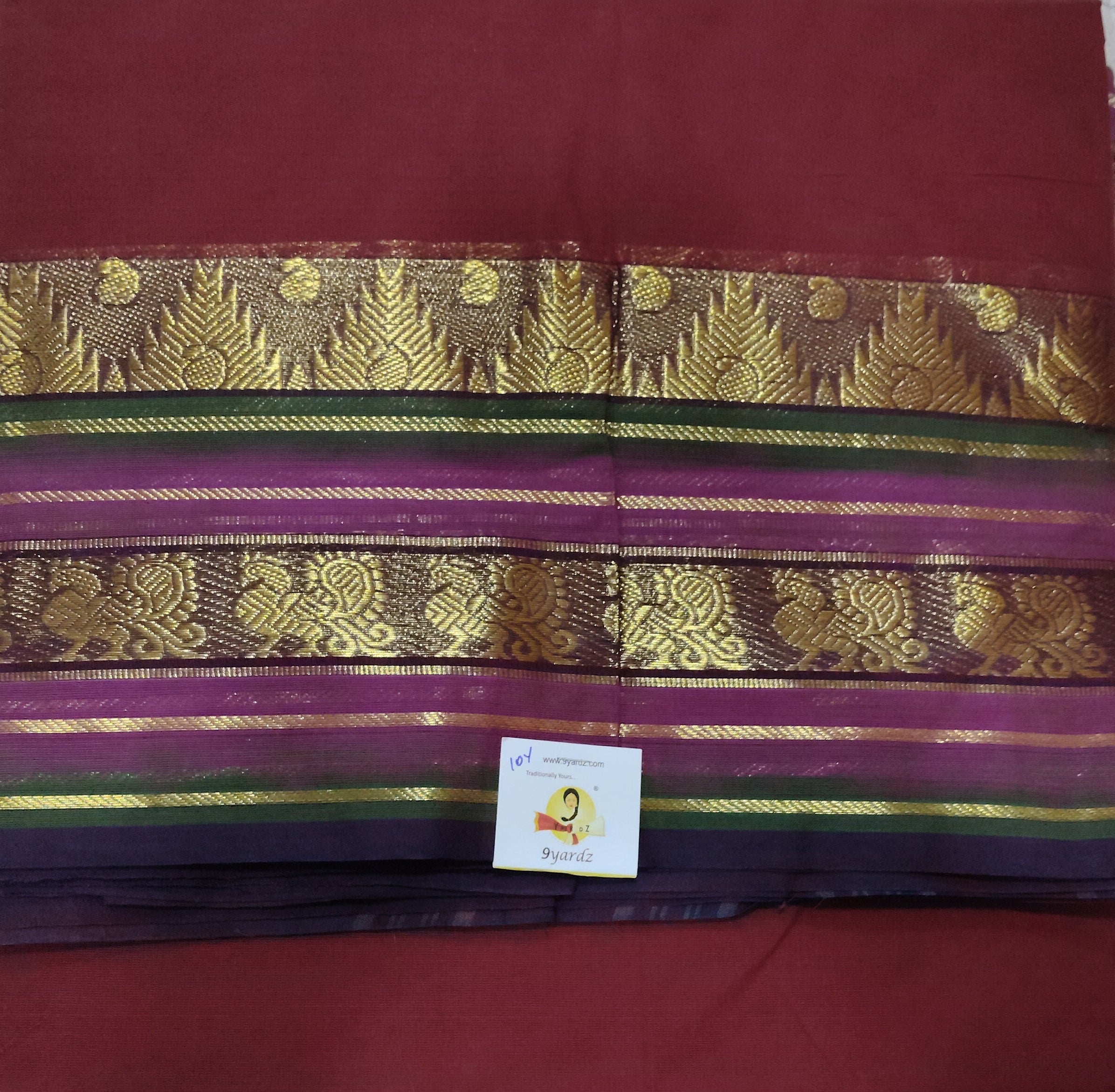 Arupukottai cotton 10 yards madisar