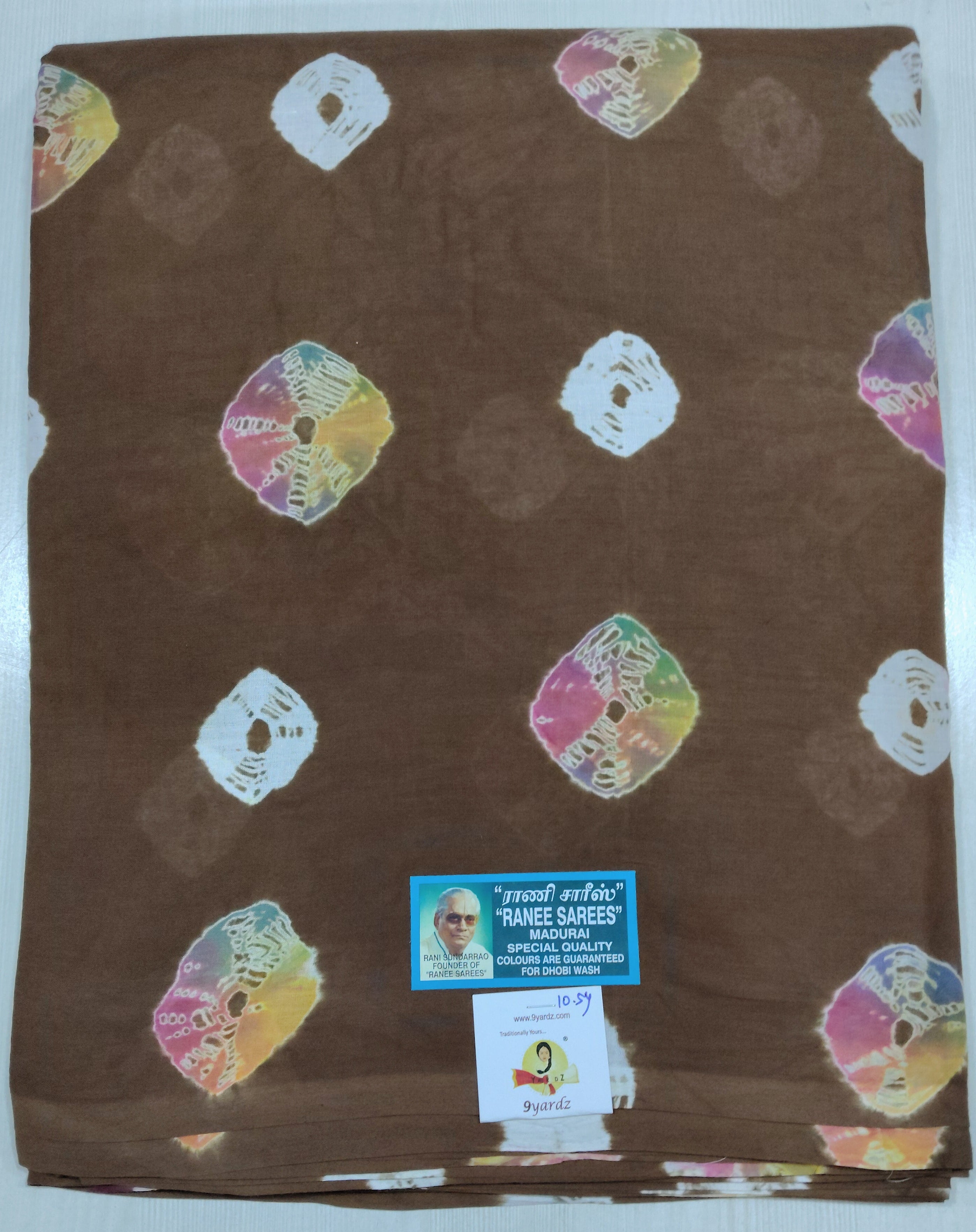 Ranee voyal saree 10.5yardz(9.5mtrs)