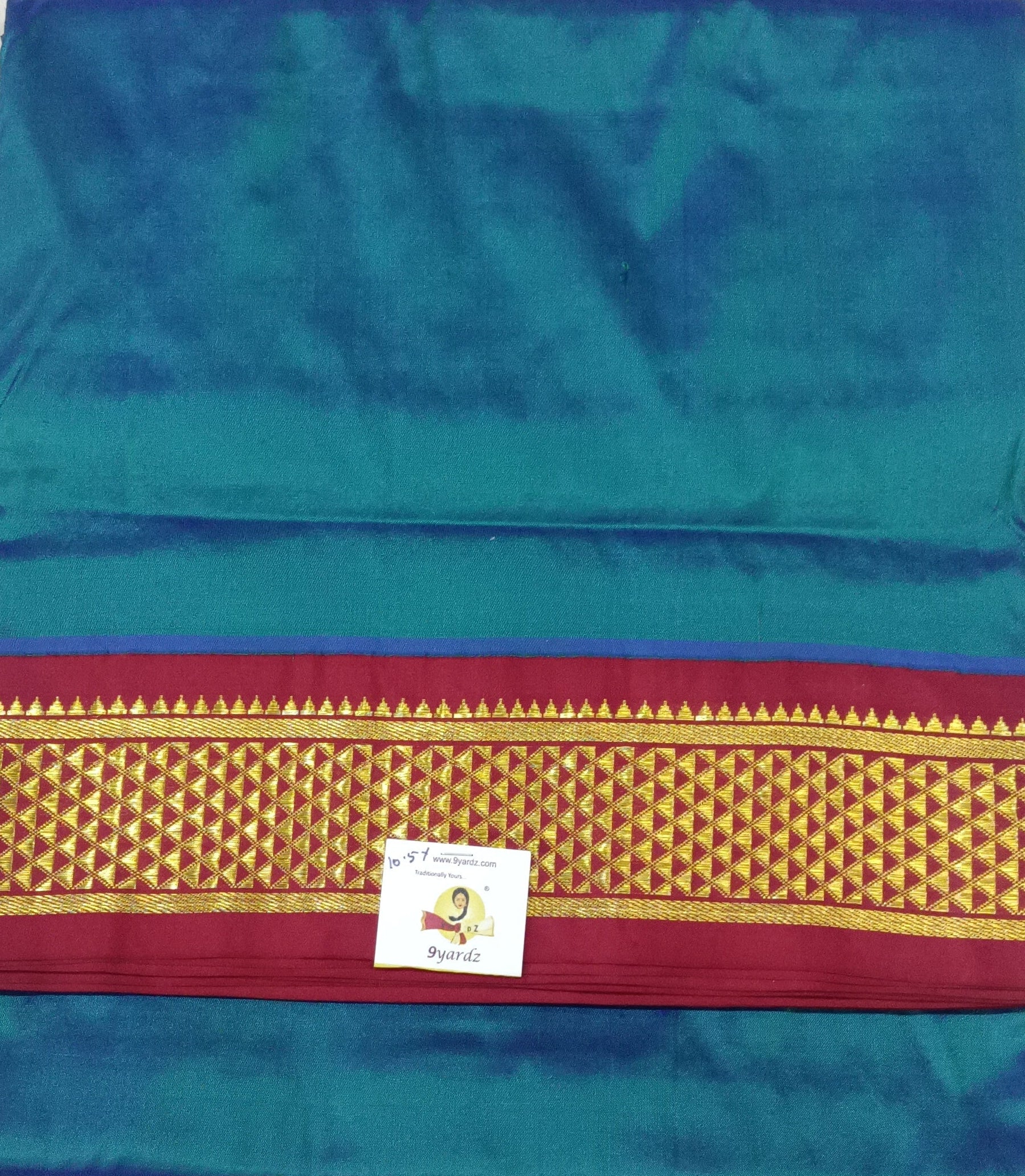 Pure silk madisar 10.5yards