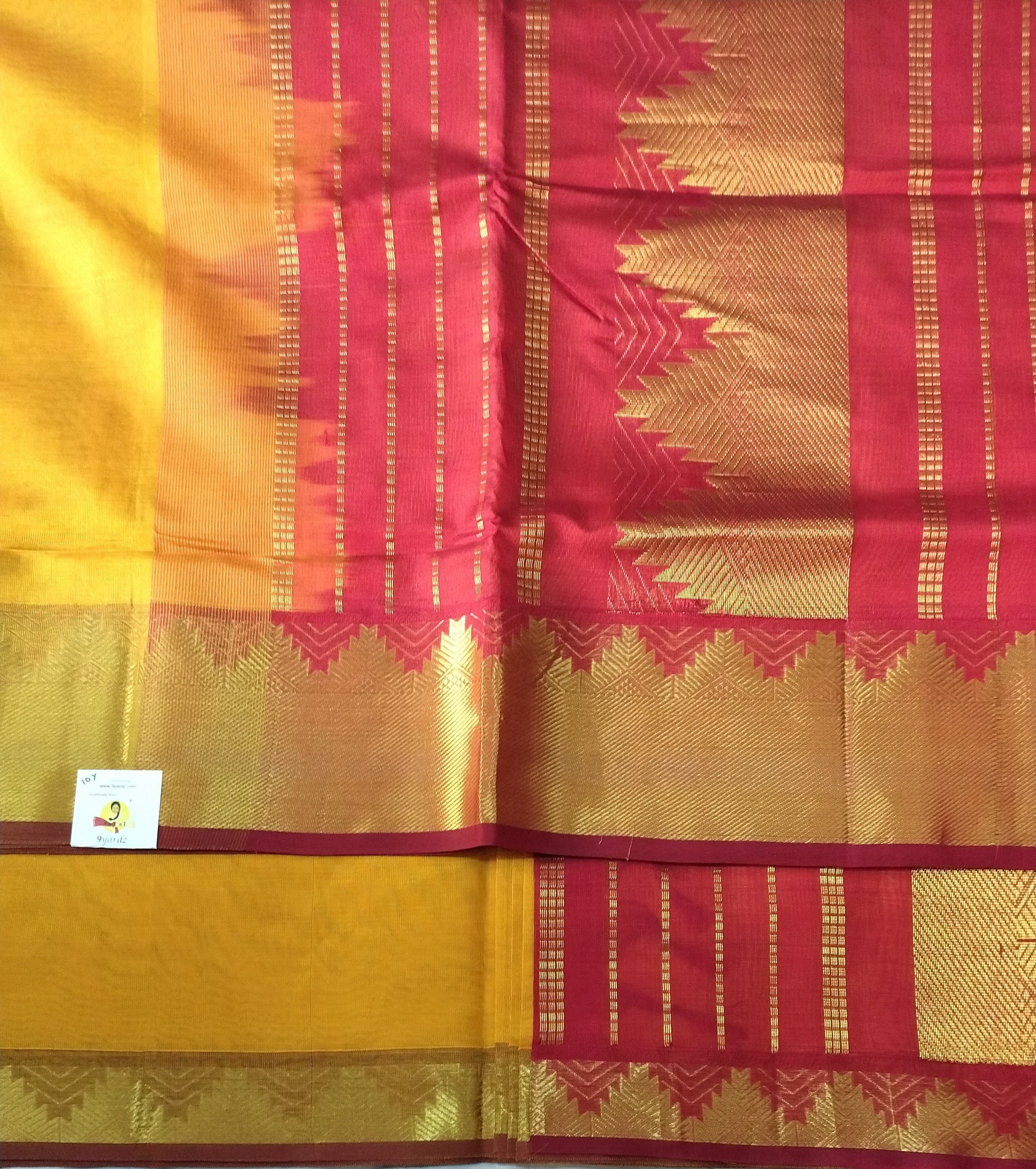 Pure silk cotton 10yards madisar