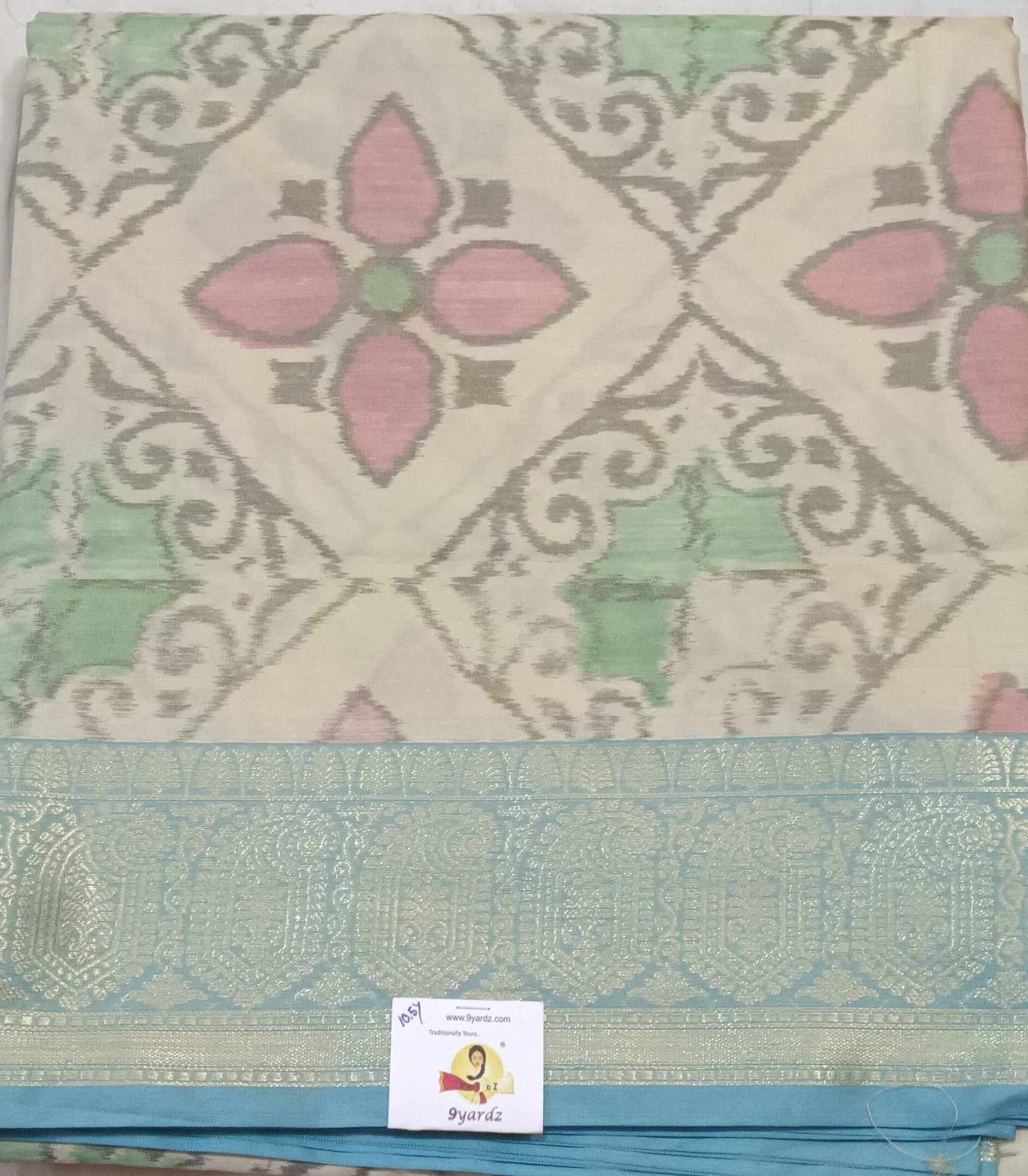Ikkat semi silk madisar