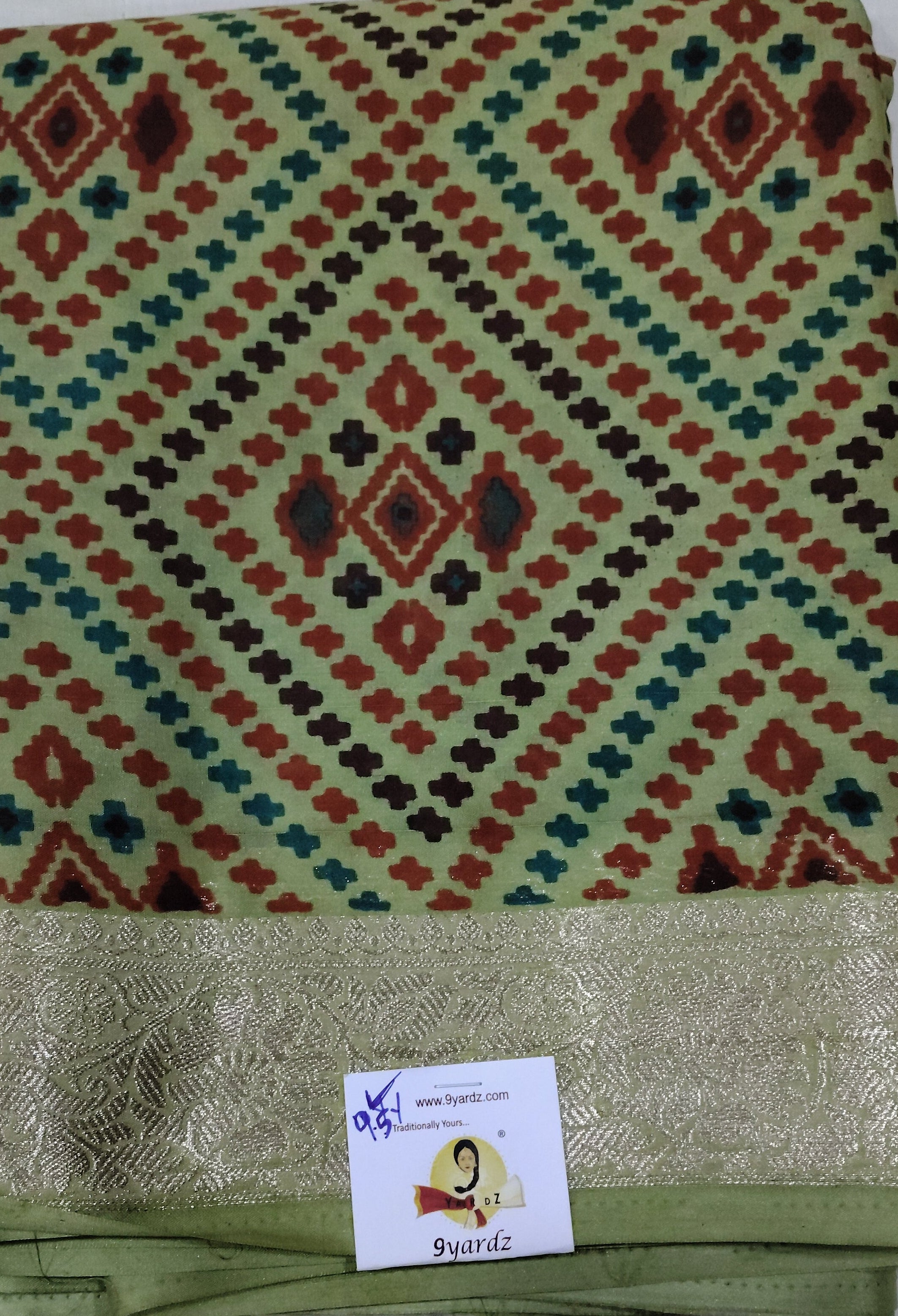 Printed Silk 9.5yards