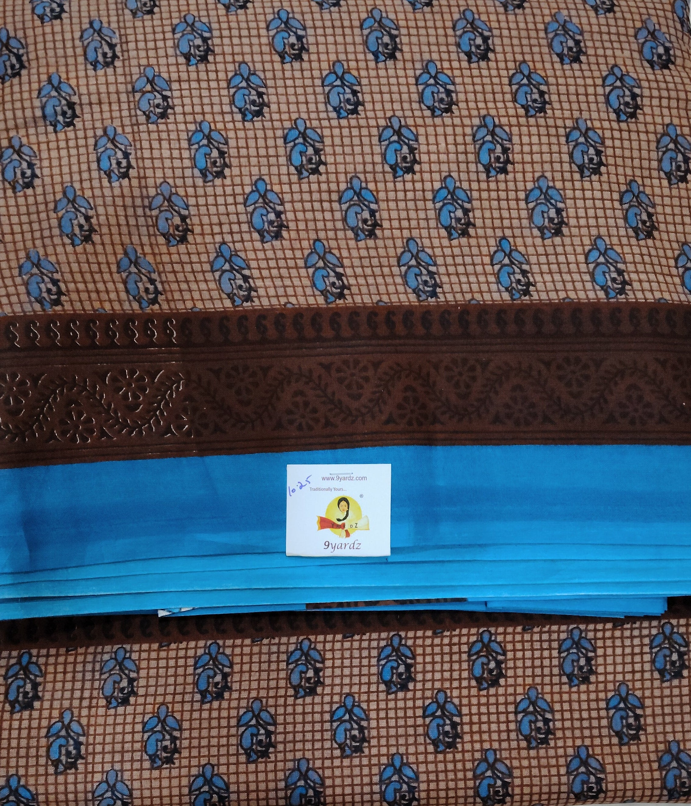 Erode cotton 10.5 yards Madisar