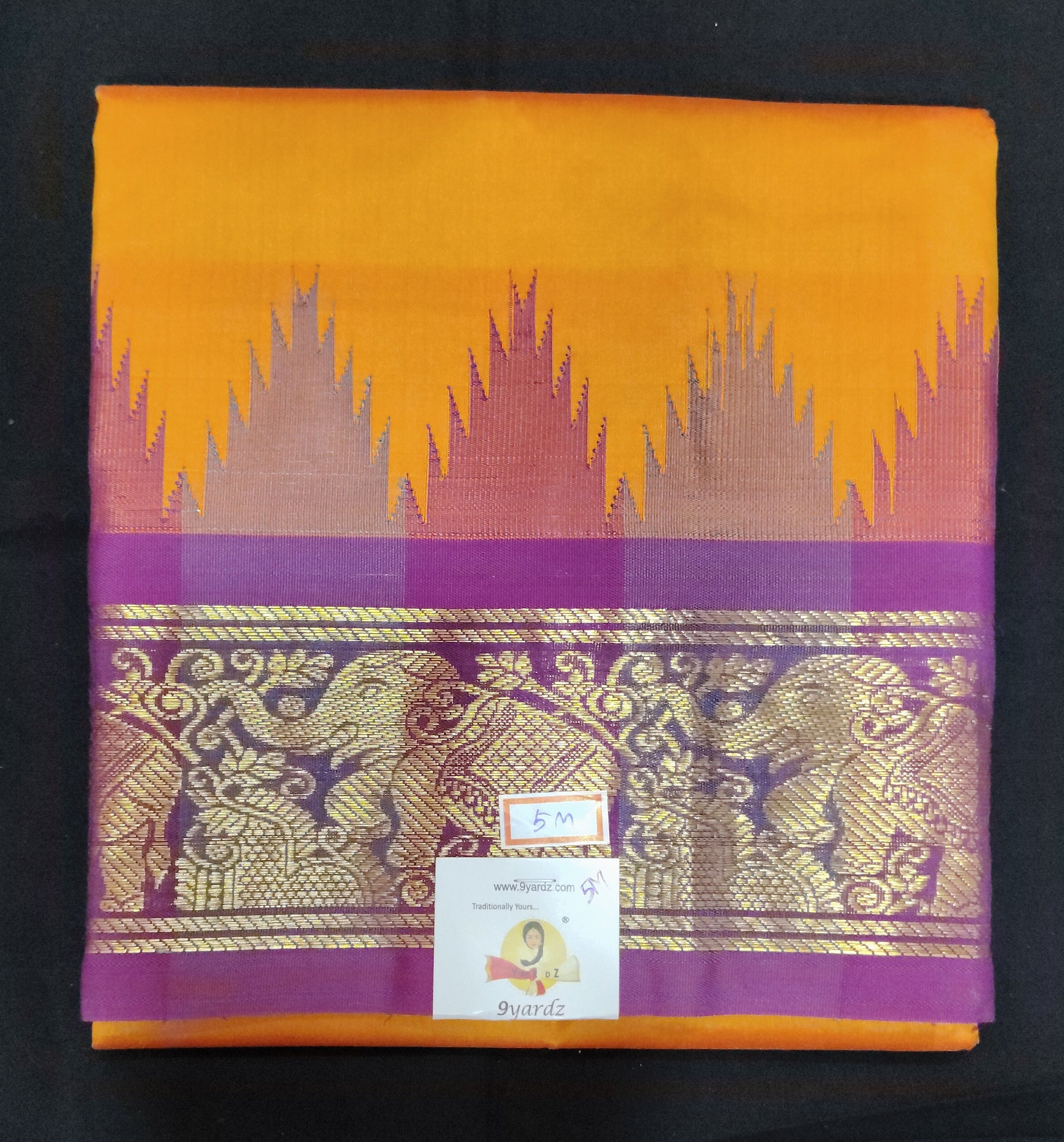 Pure silk Dhoti 5muzham Thalambhu