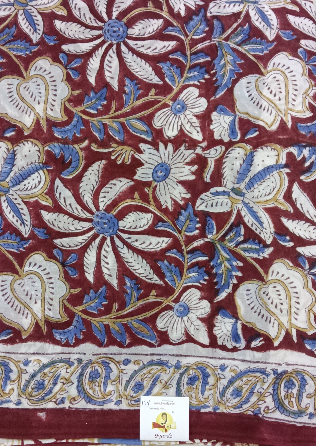 Baag/soft cotton Madisar 11 yards