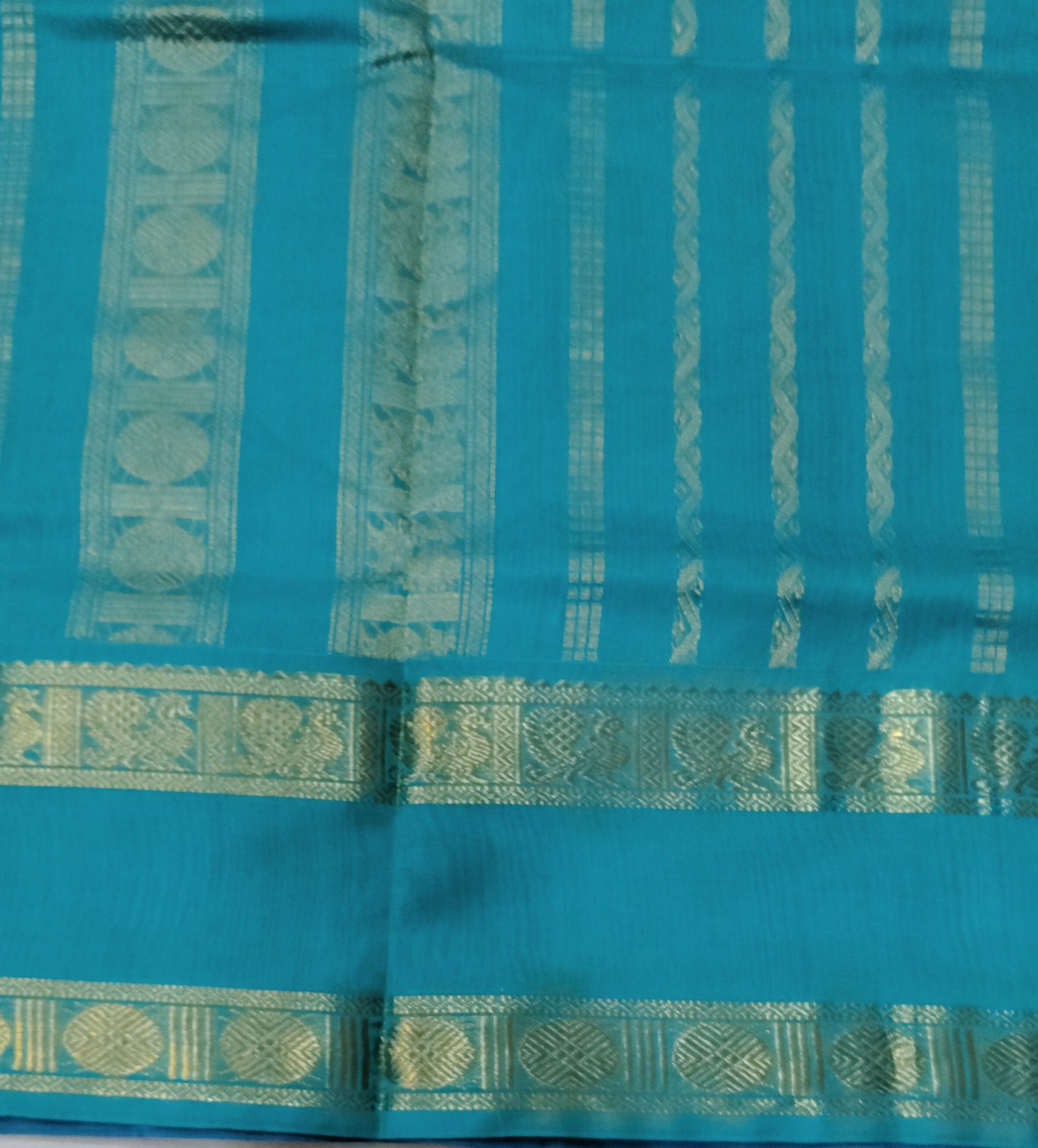 Pure silk cotton 6 yards