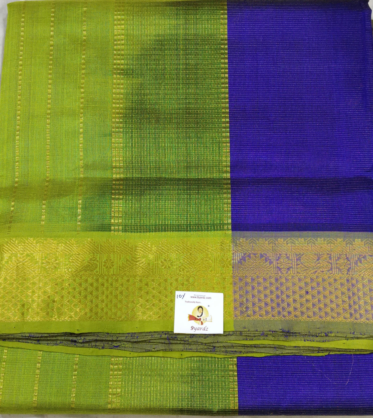 Pure silk cotton vairavoosi 10yards  madisar