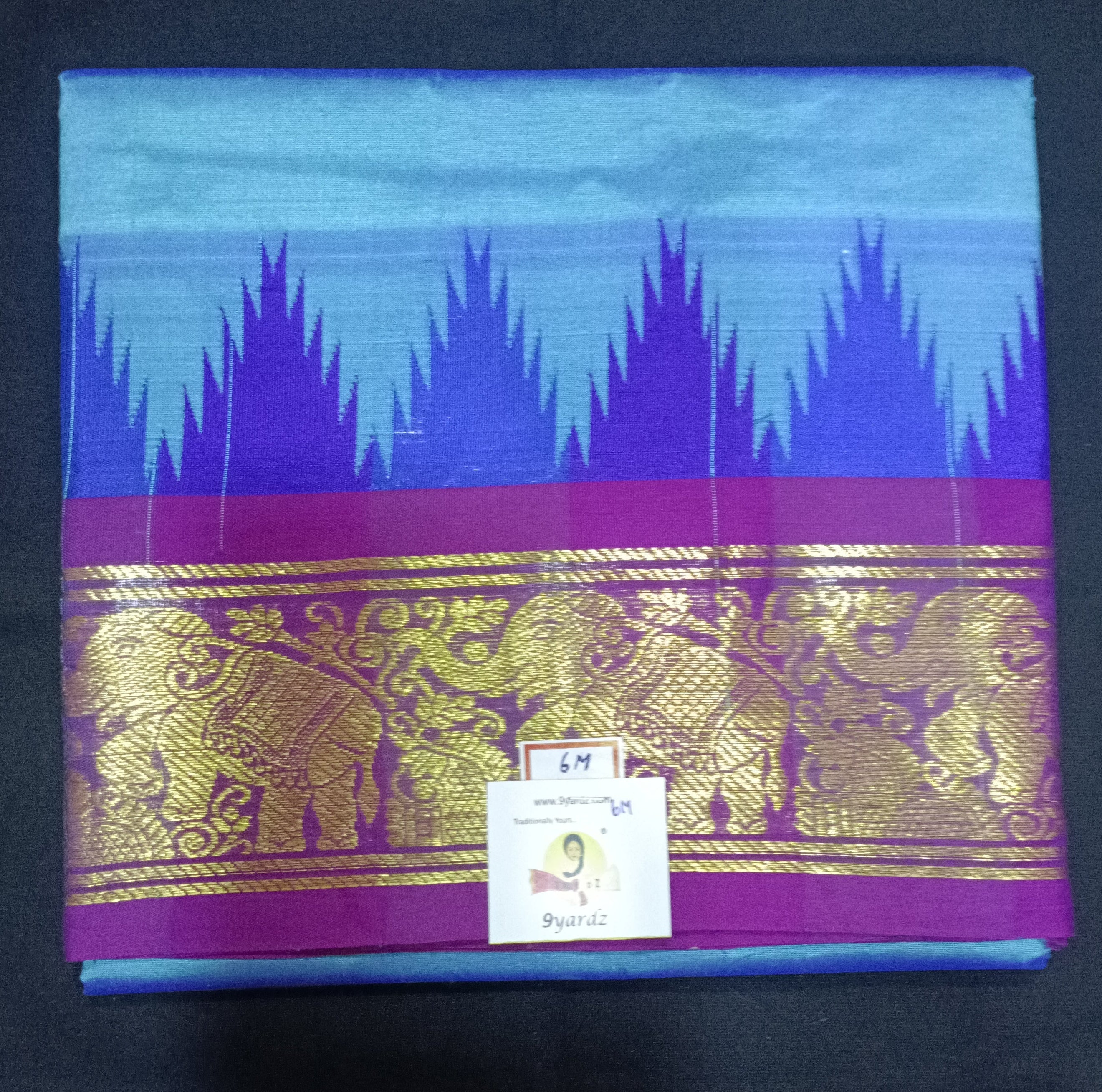 Pure silk Dhoti 6muzham Thalambhu