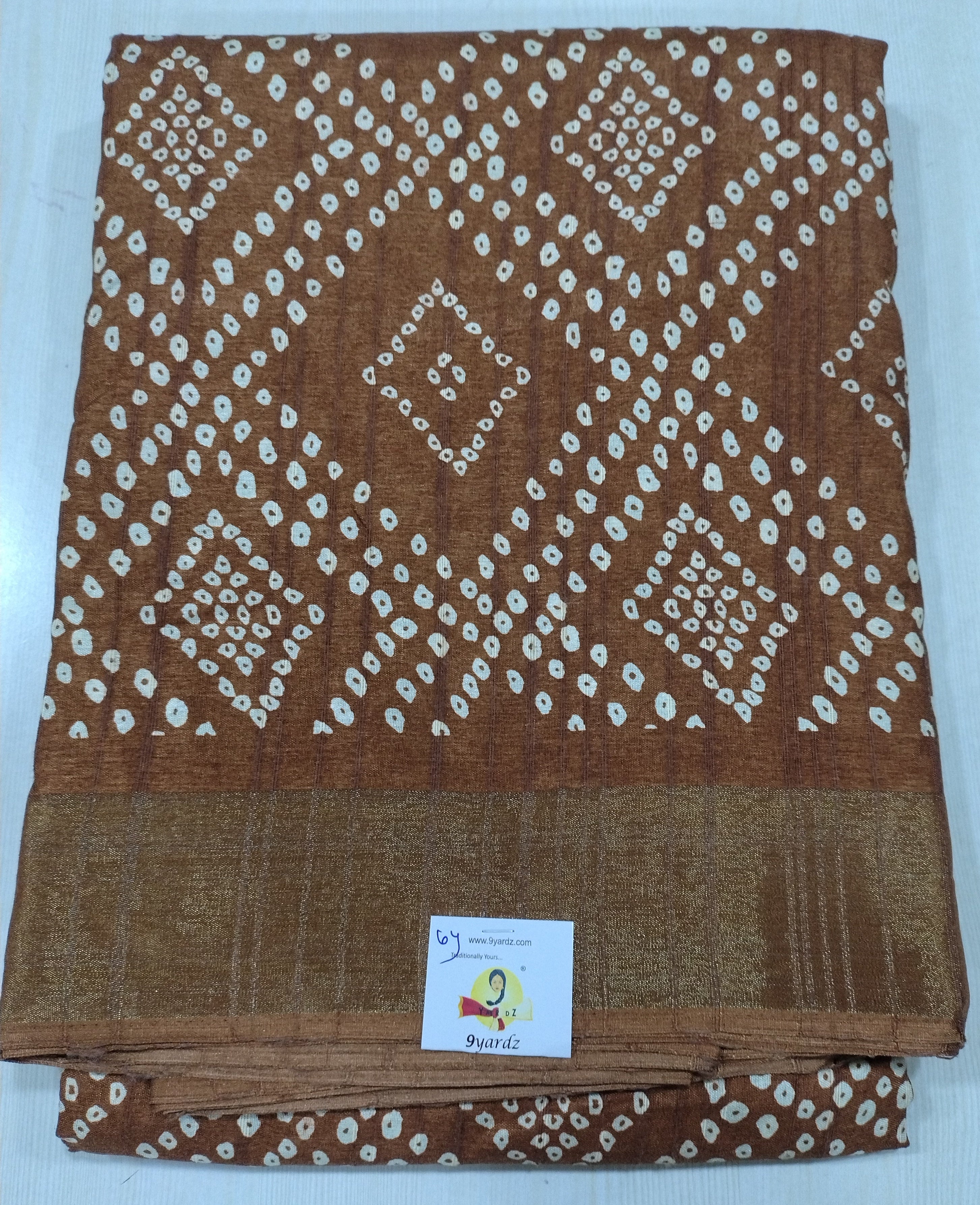 Art silk 6yardz sarees