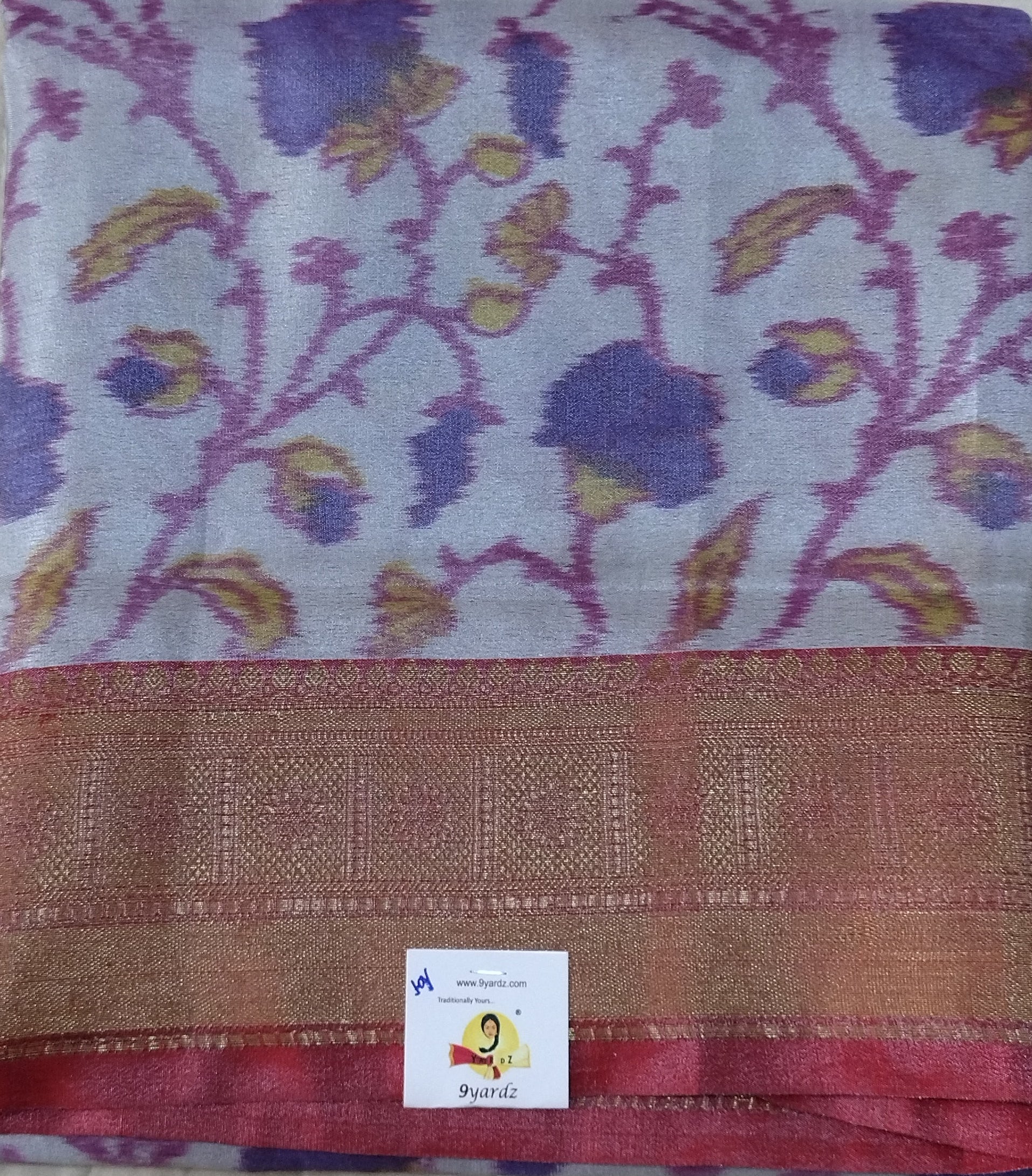 Ikkat semi silk madisar