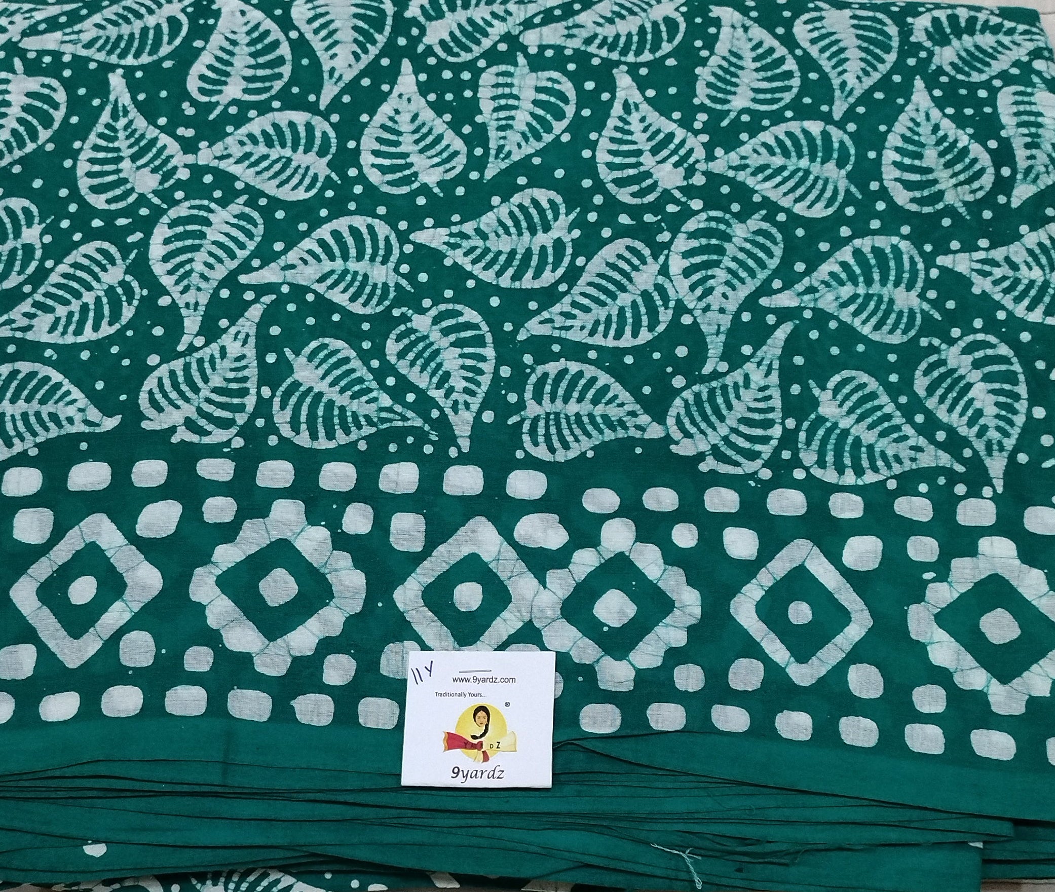 Bathik printed 11 yardz