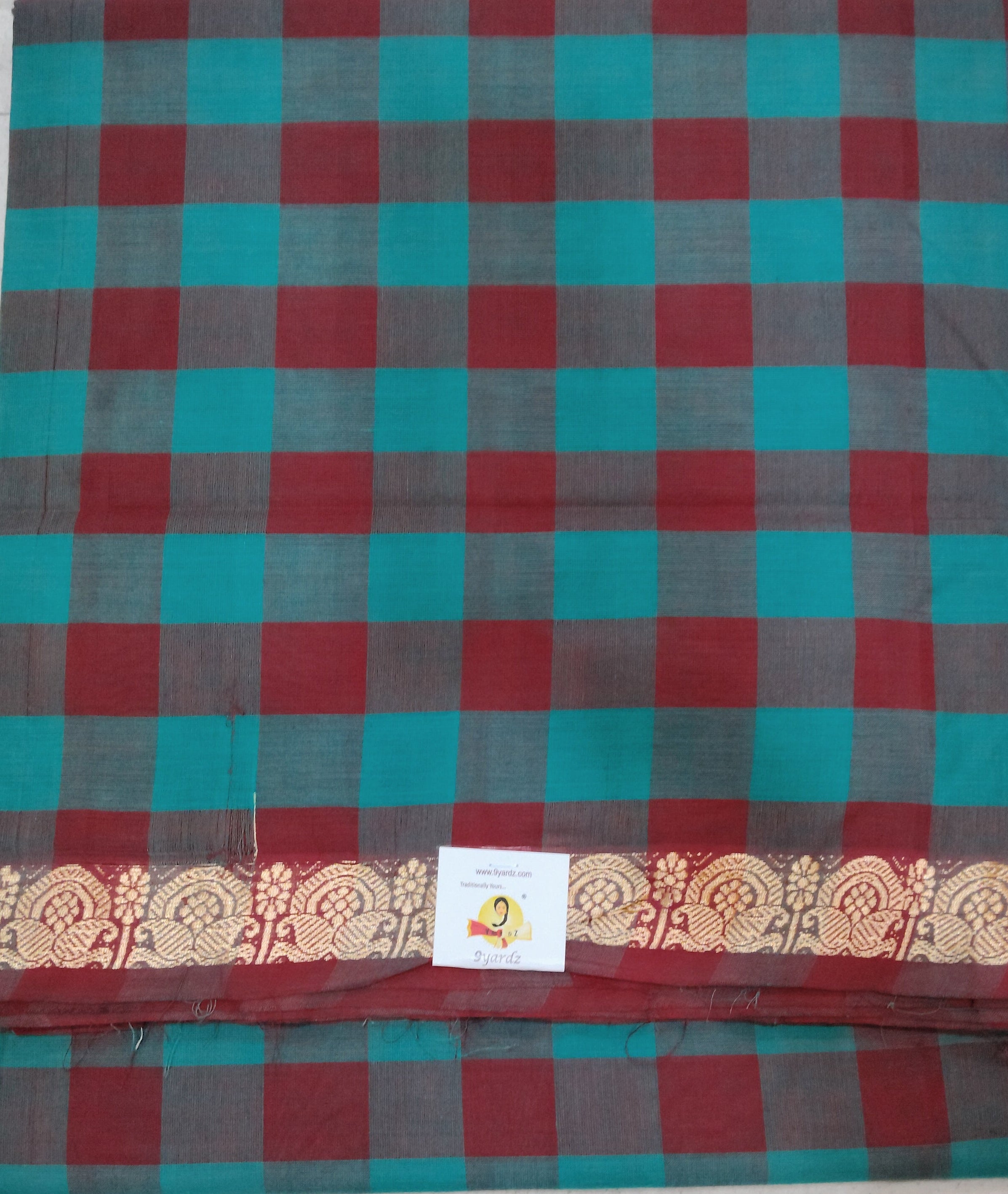 Chettinadu / Karaikudi cotton 10. yards madisar
