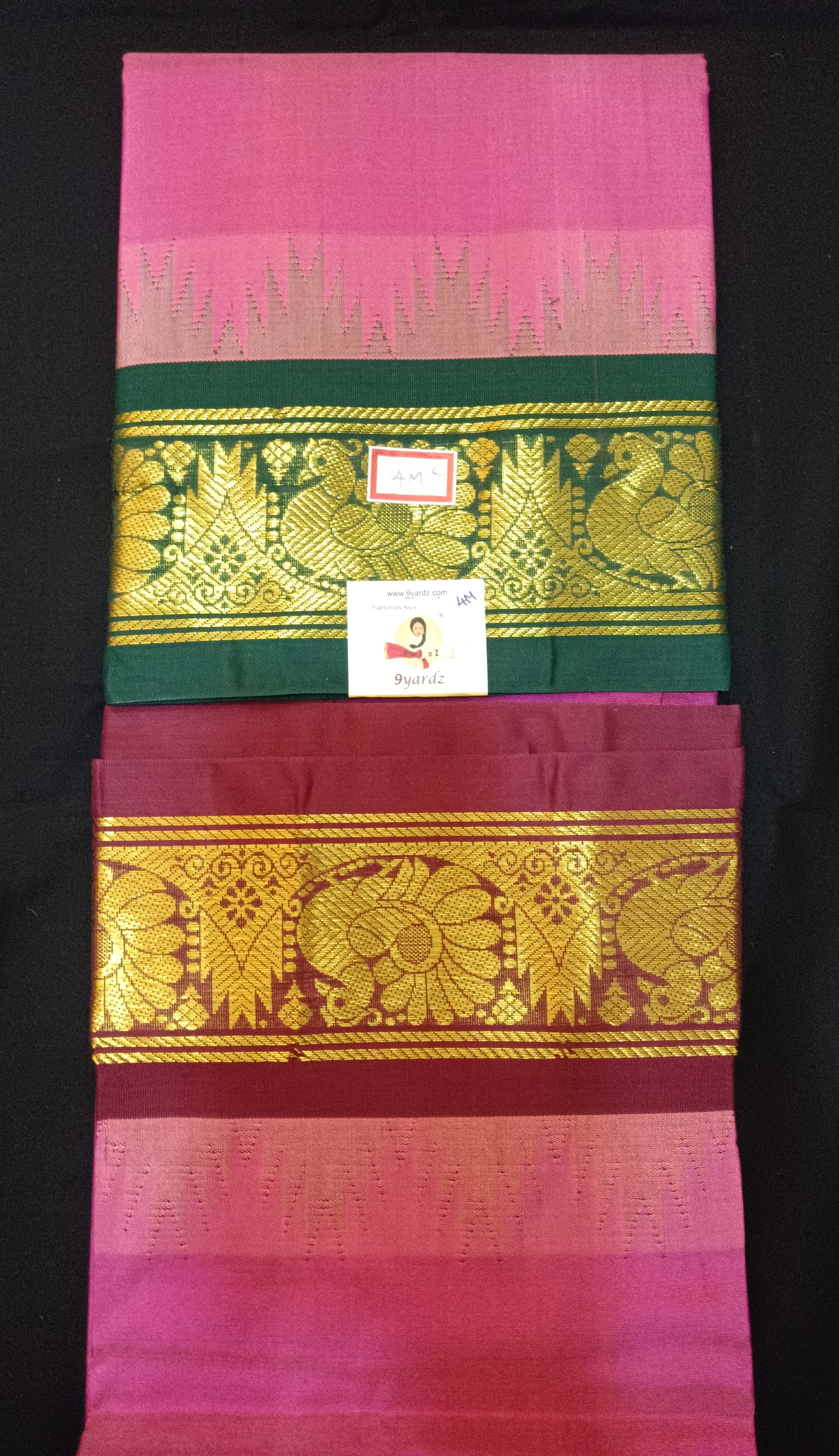 Pure silk Dhoti 4muzham Thalambhu