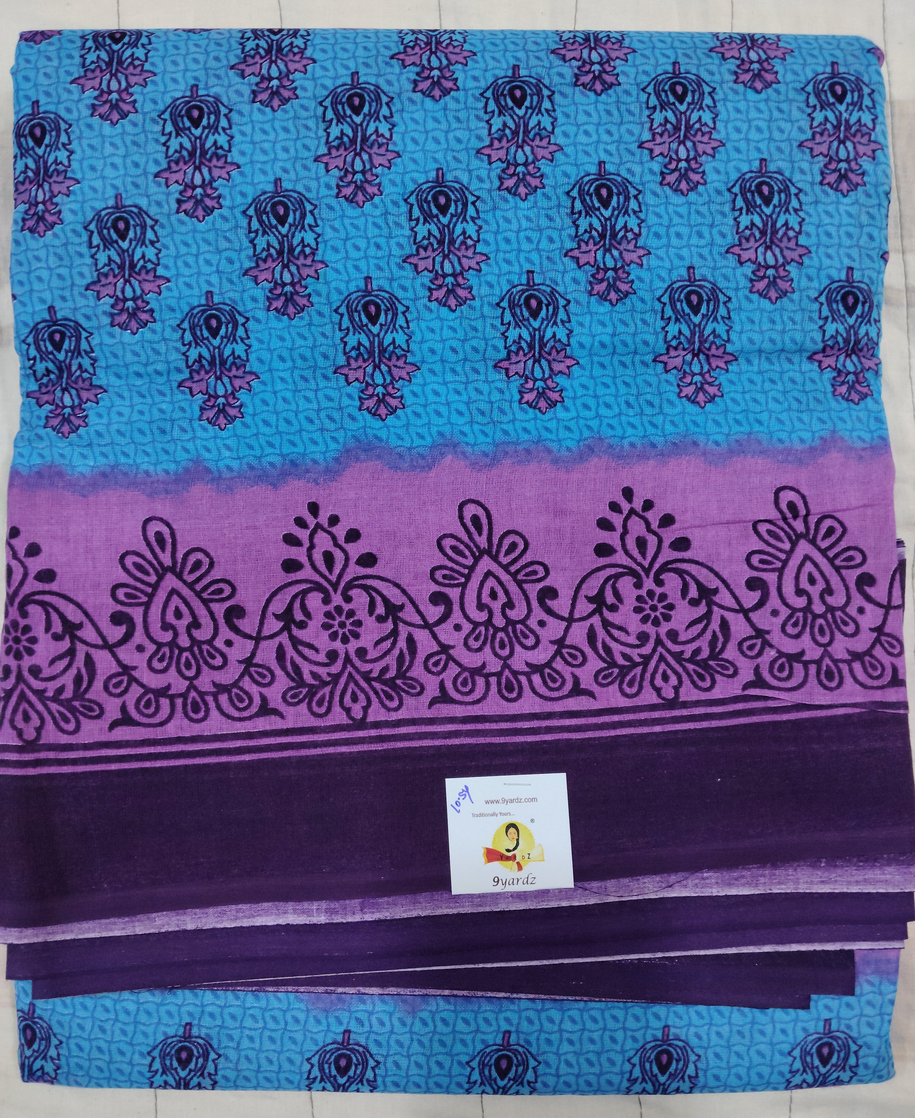 Erode cotton 10.5 yards Madisar