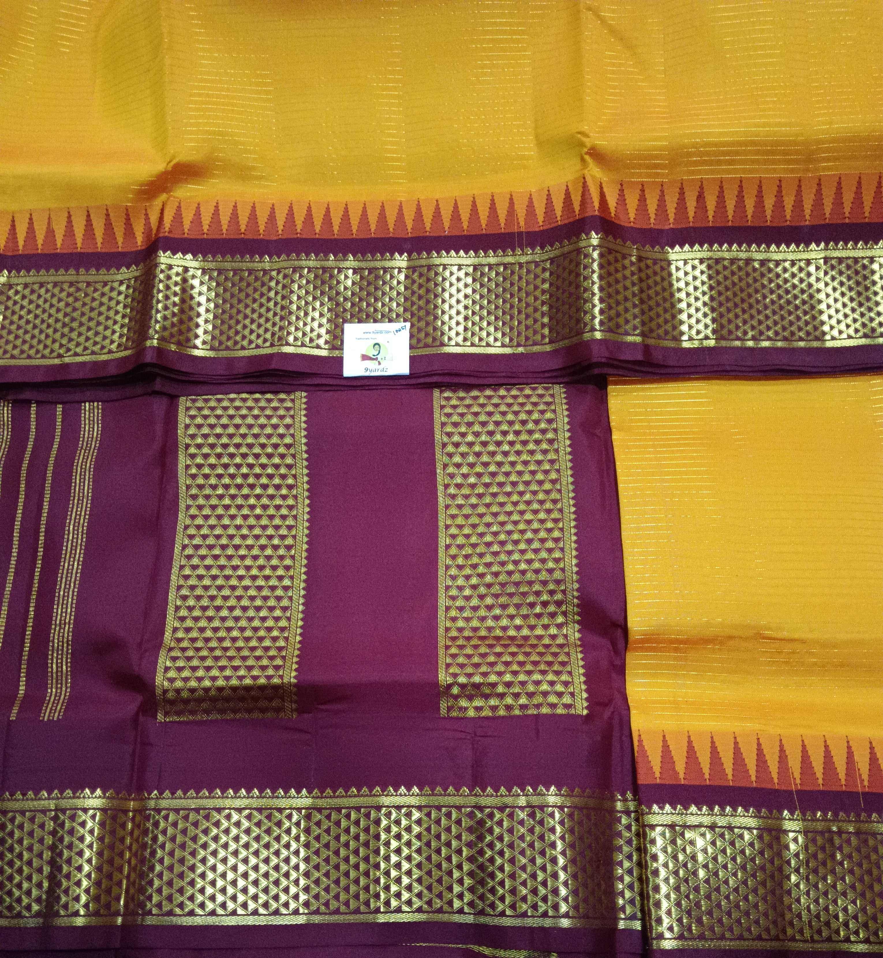 Pure silk 10.25yardz