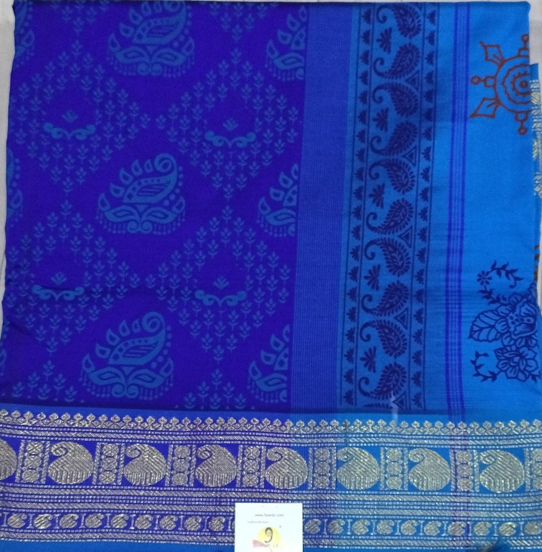 Semi silk Printed 6Yards