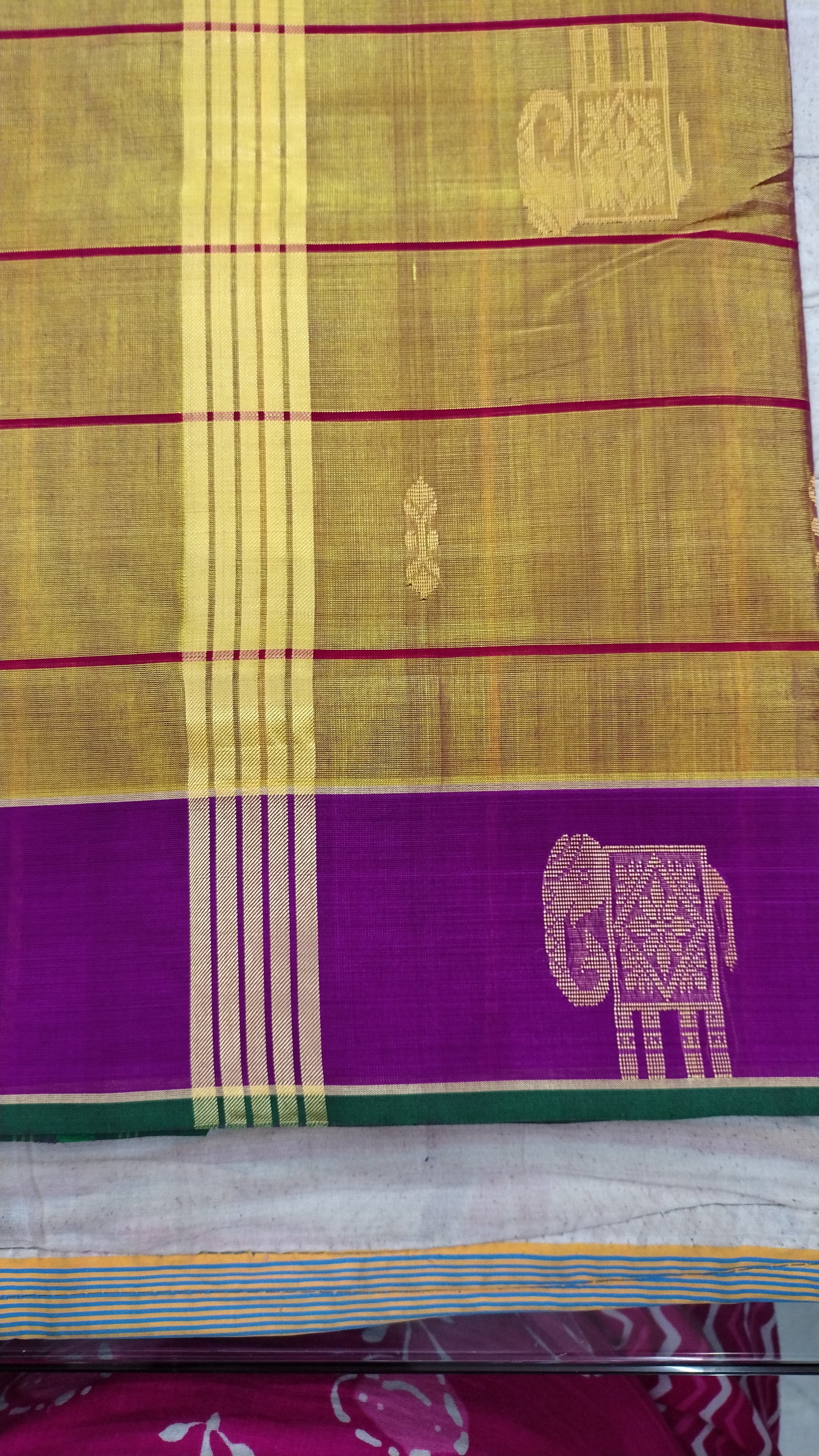Devendra 10.5yards Body Big butta