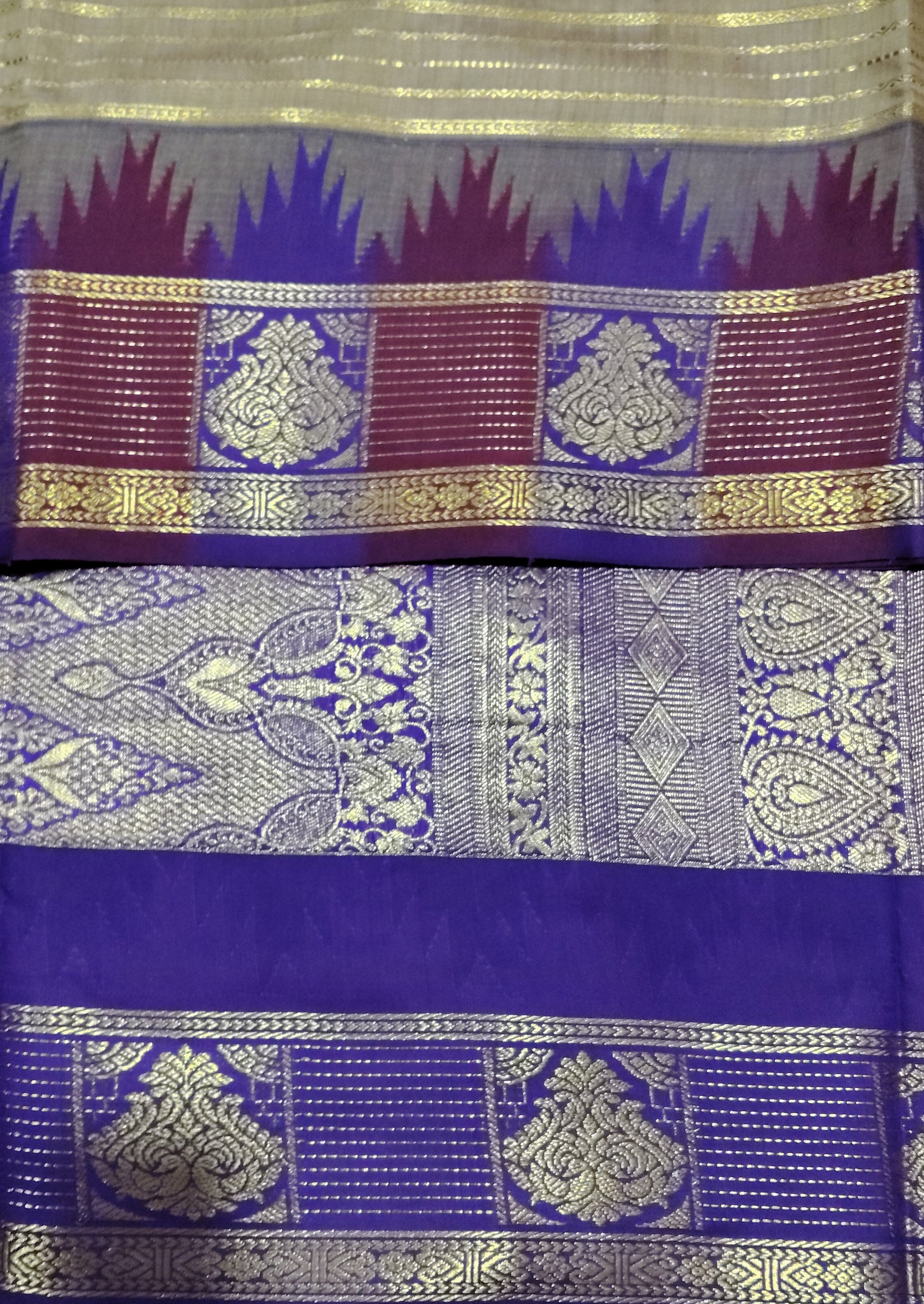 Akshaya cotton 10.25 yards madisar