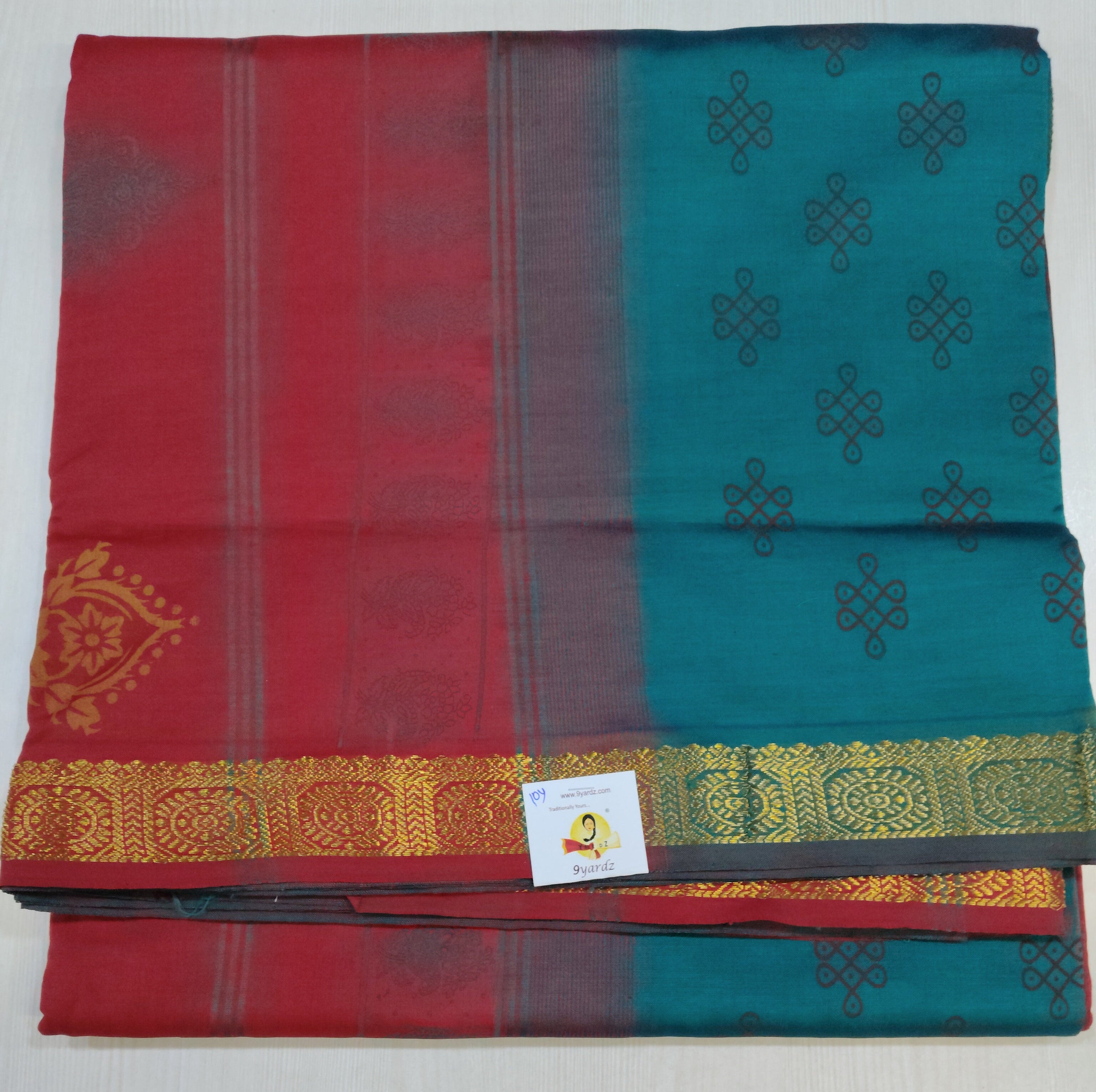 Semi Silk cotton printed Madisar